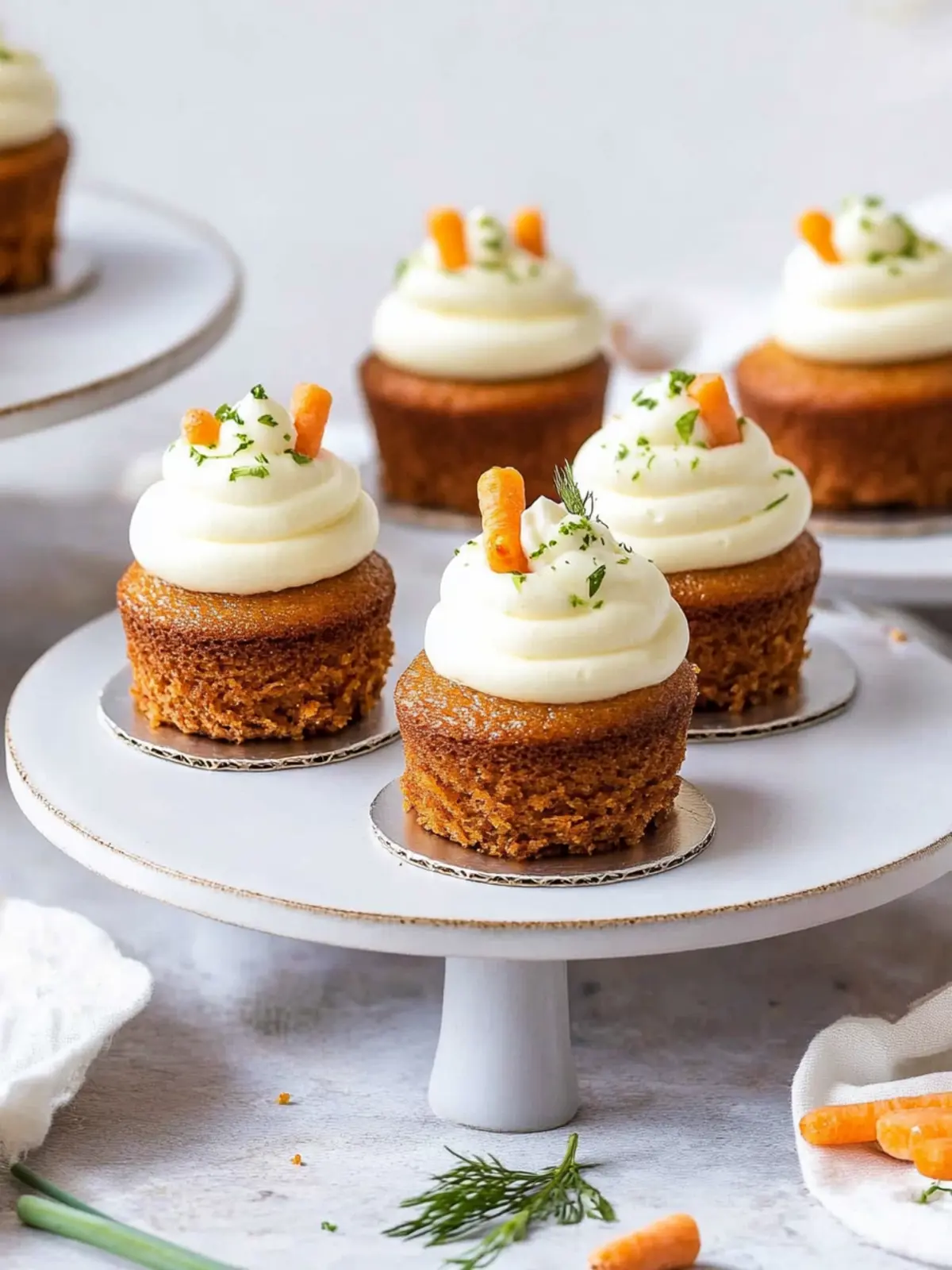 Mini Carrot Cakes That Steal the Show at Every Gathering 4 Mini Carrot Cakes