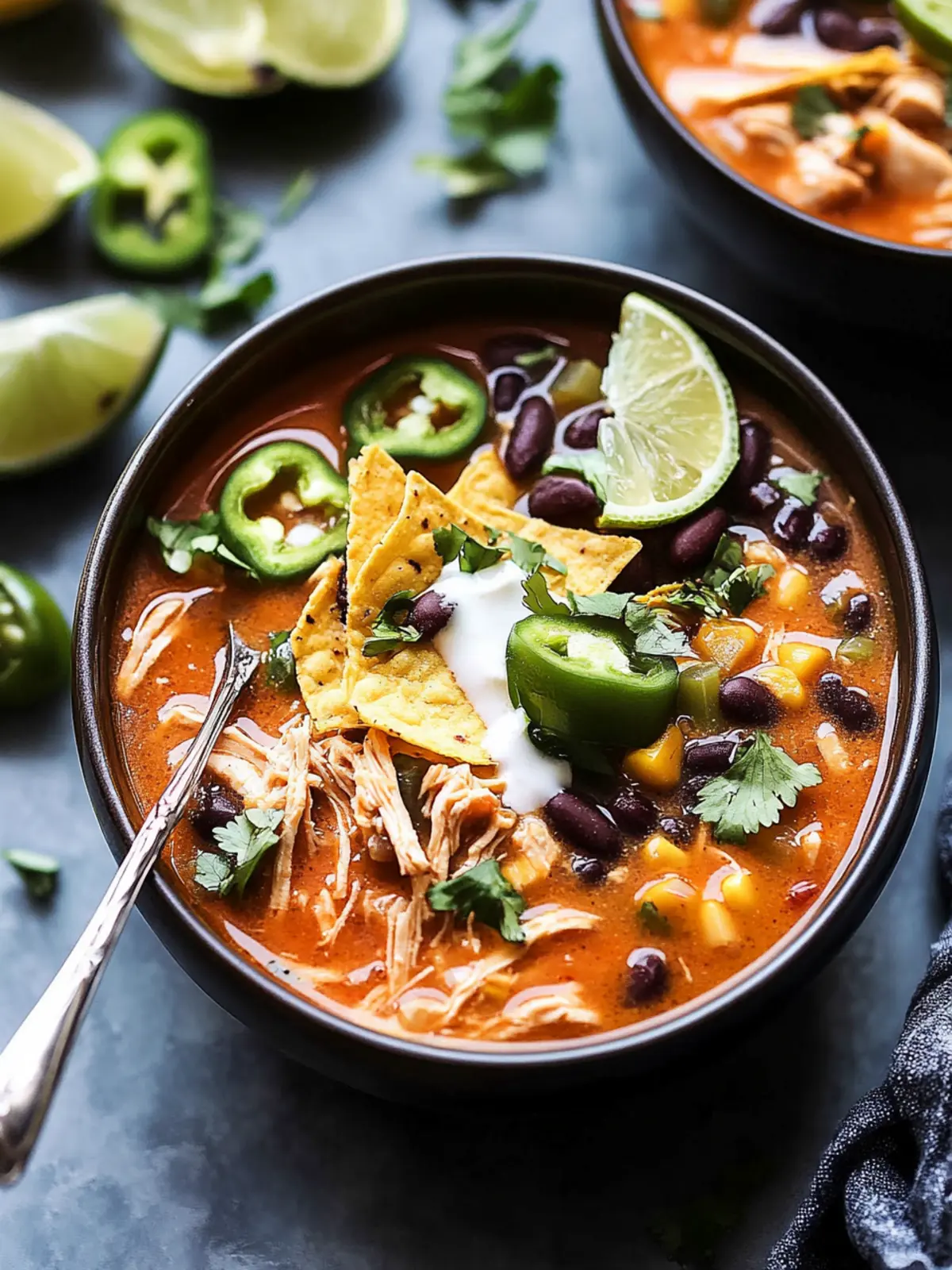 Hearty Slow Cooker Chicken Tortilla Soup for Cozy Nights 4 Slow Cooker Chicken Tortilla Soup