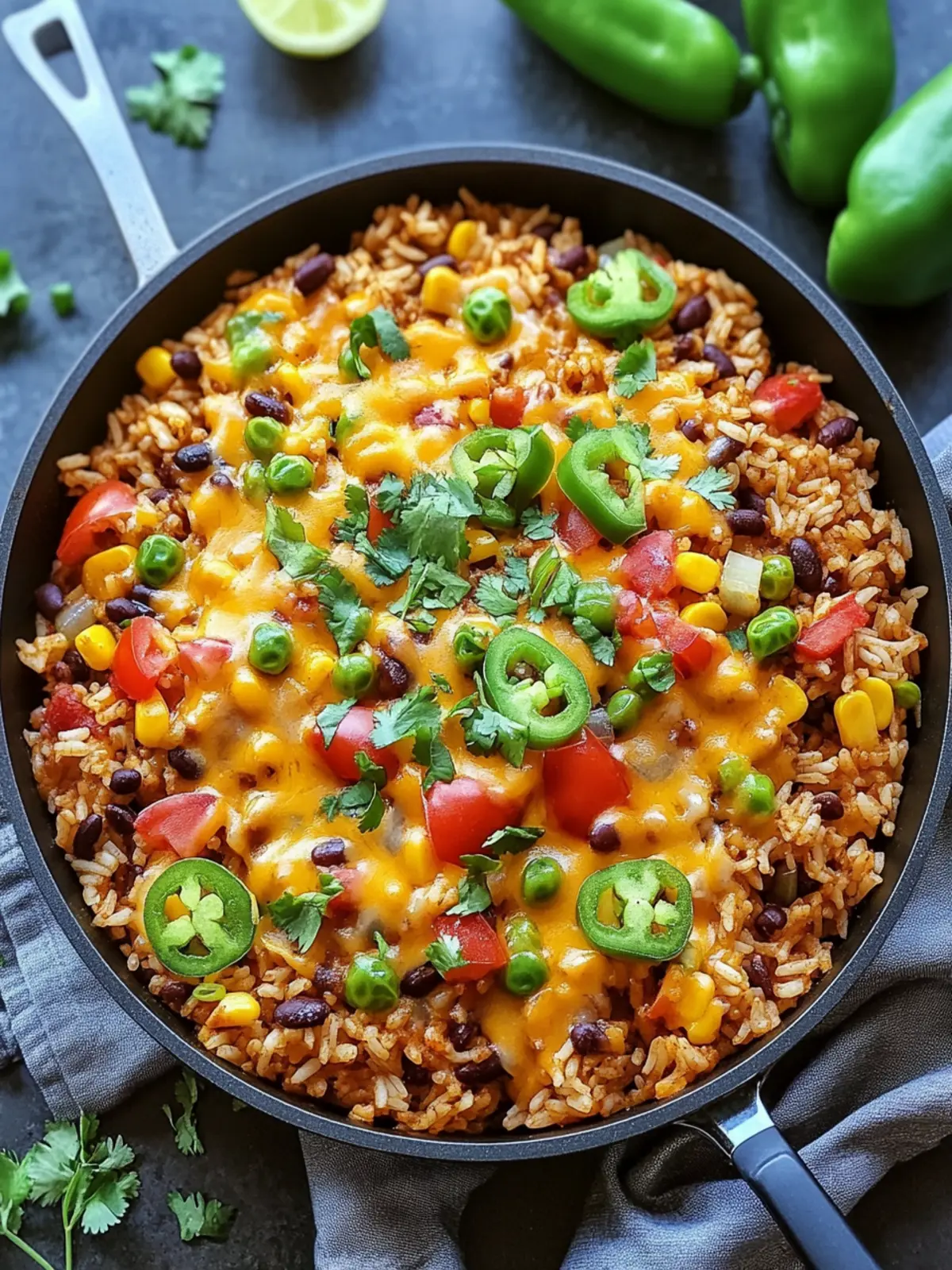 Cheesy Taco Rice Skillet: Quick Comfort for Busy Nights 3 Cheesy Taco Rice Skillet: Quick Comfort for Busy Nights