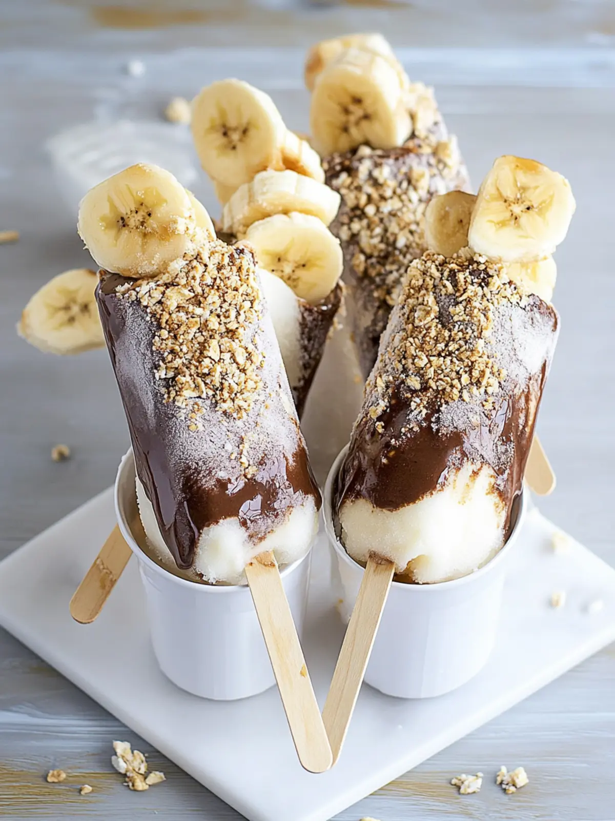 S'mores Frozen Banana Dessert: Guilt-Free Summer Delight 3 S'mores Frozen Banana Dessert