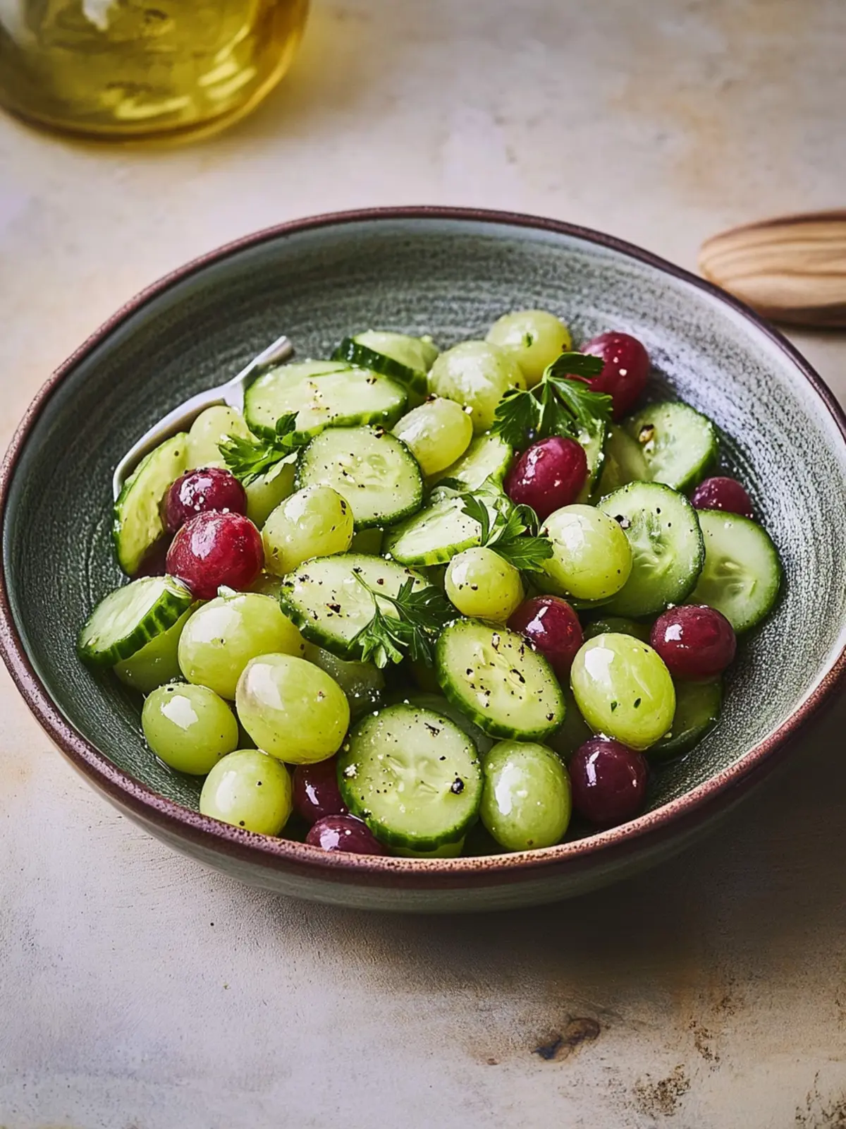 Dilled California Grape and Cucumber Salad: Refreshing Delight 3 Dilled California Grape and Cucumber Salad