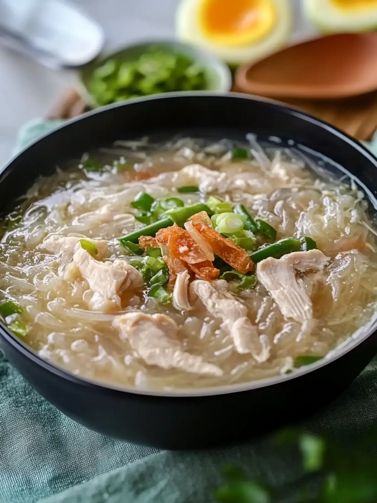 Chicken Sotanghon Soup: Comforting Twist on Leftover Nights 5 Chicken Sotanghon Soup