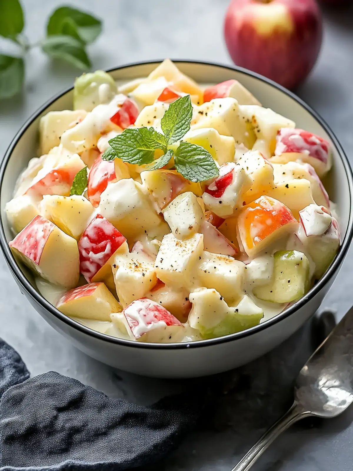 Taffy Apple Salad – Creamy Crunchy Bliss You’ll Love 3 Taffy Apple Salad – Creamy Crunchy Bliss in Every Bite