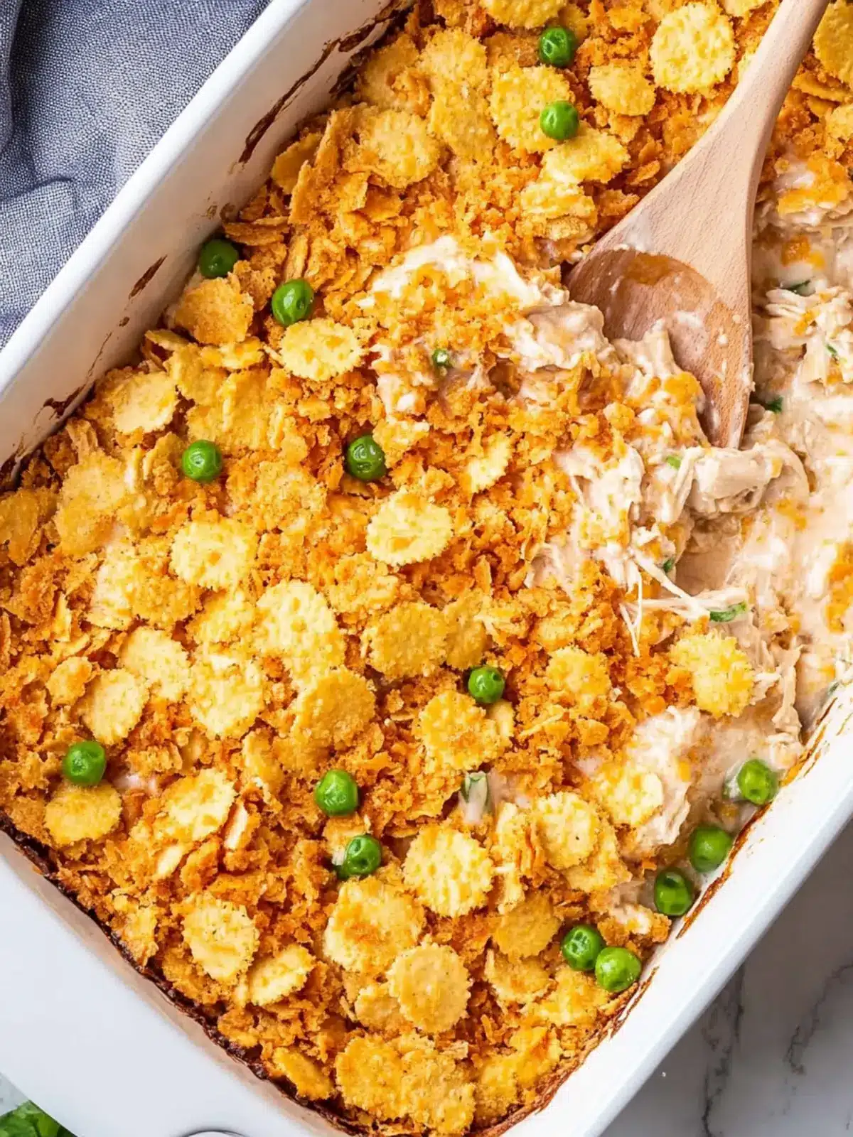Ritz Cracker Chicken Casserole: Your New Family Comfort Classic 3 Ritz Cracker Chicken Casserole