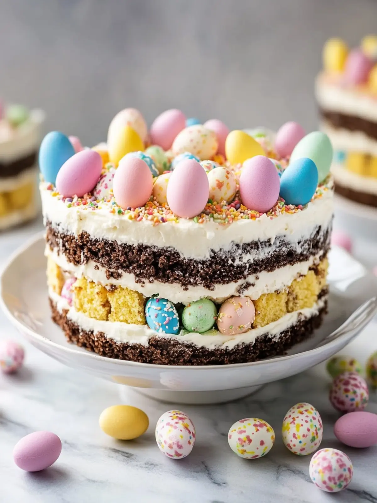 Easter Dirt Cake Casserole Easy No Bake Spring Delight 4 Easter Dirt Cake Casserole Easy No Bake Spring Dessert