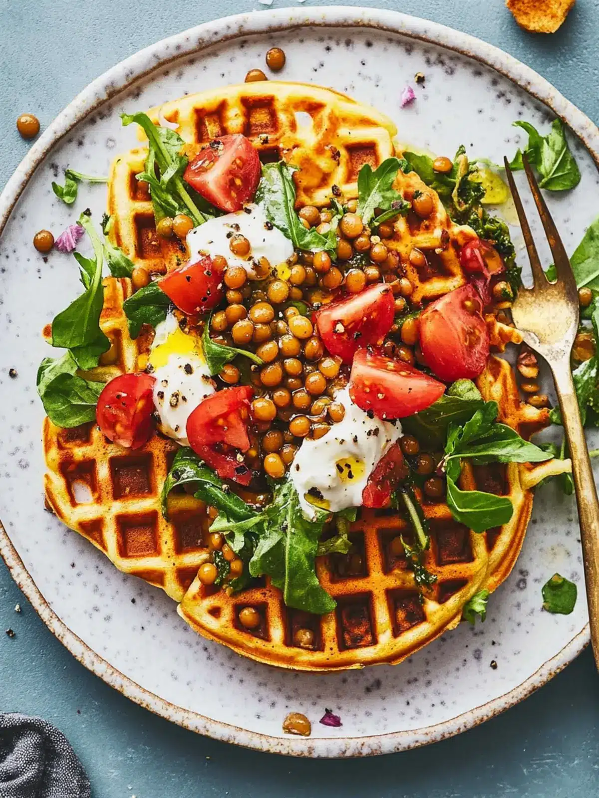 Savory Lentil Waffles: A Protein-Packed Flavor Adventure 4 Savory Lentil Waffles