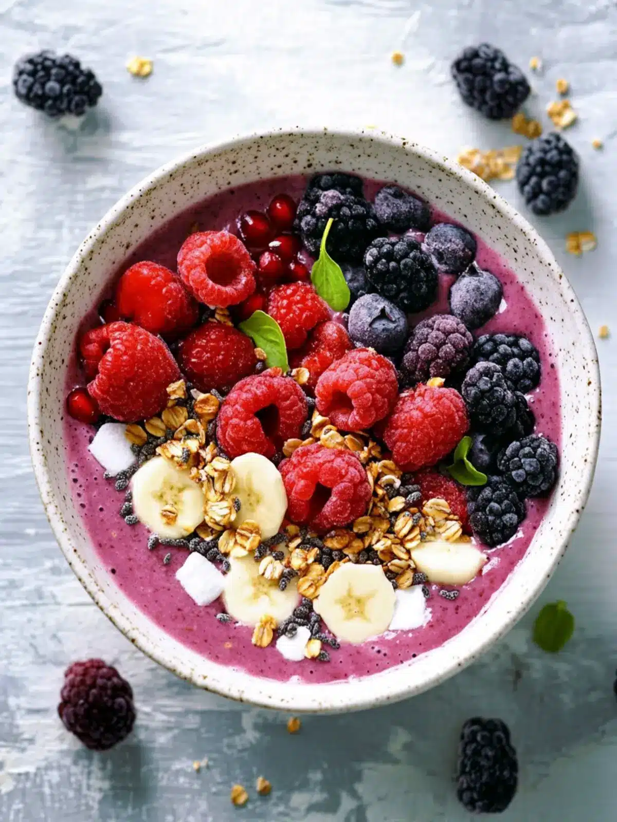 Nourish Your Day with This Antioxidant Smoothie Bowl 5 Antioxidant Smoothie Bowl