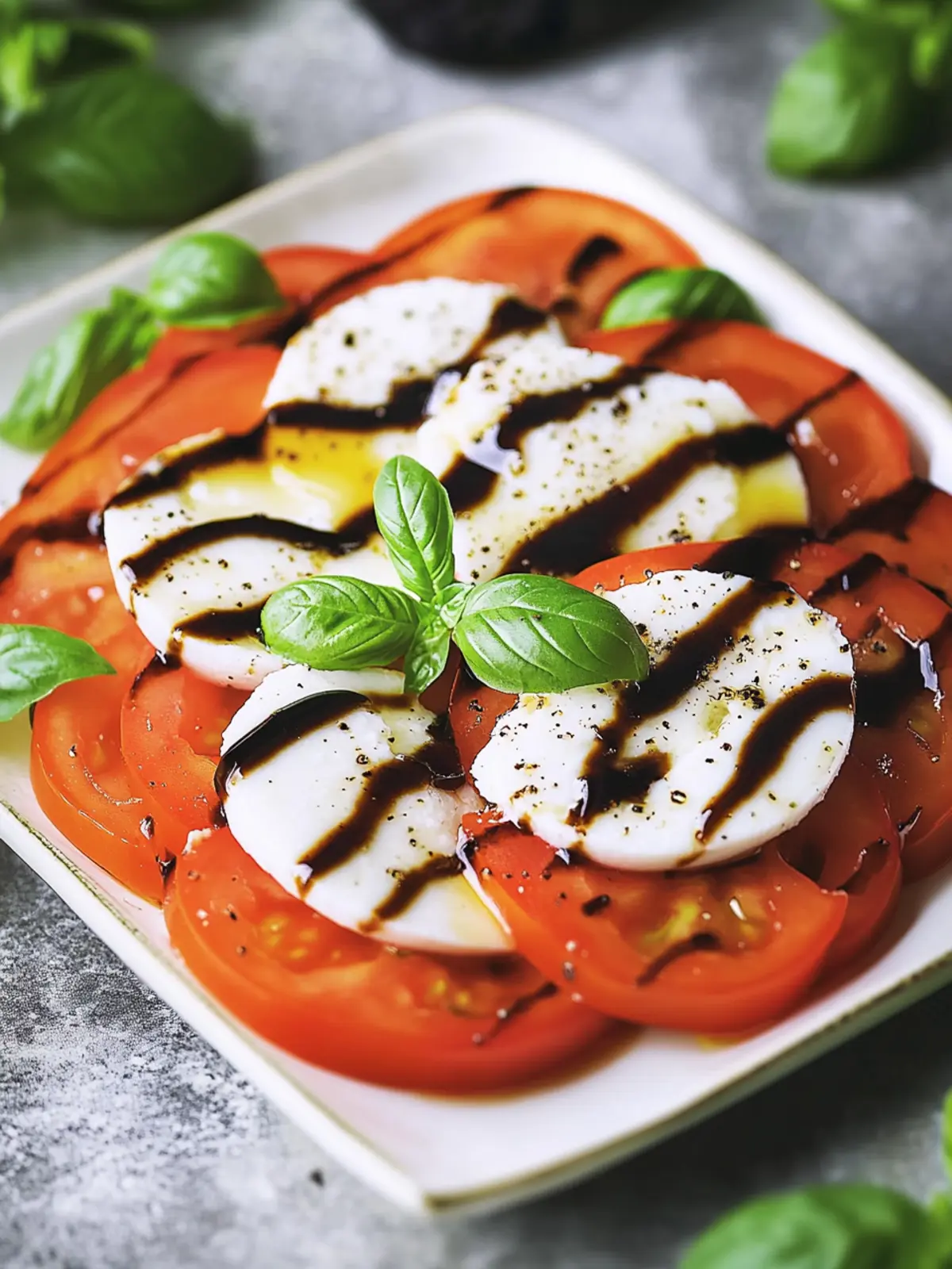 Ultimate Italian Balsamic Caprese Salad Your New Summer Favorite 4 Italian Balsamic Caprese Salad