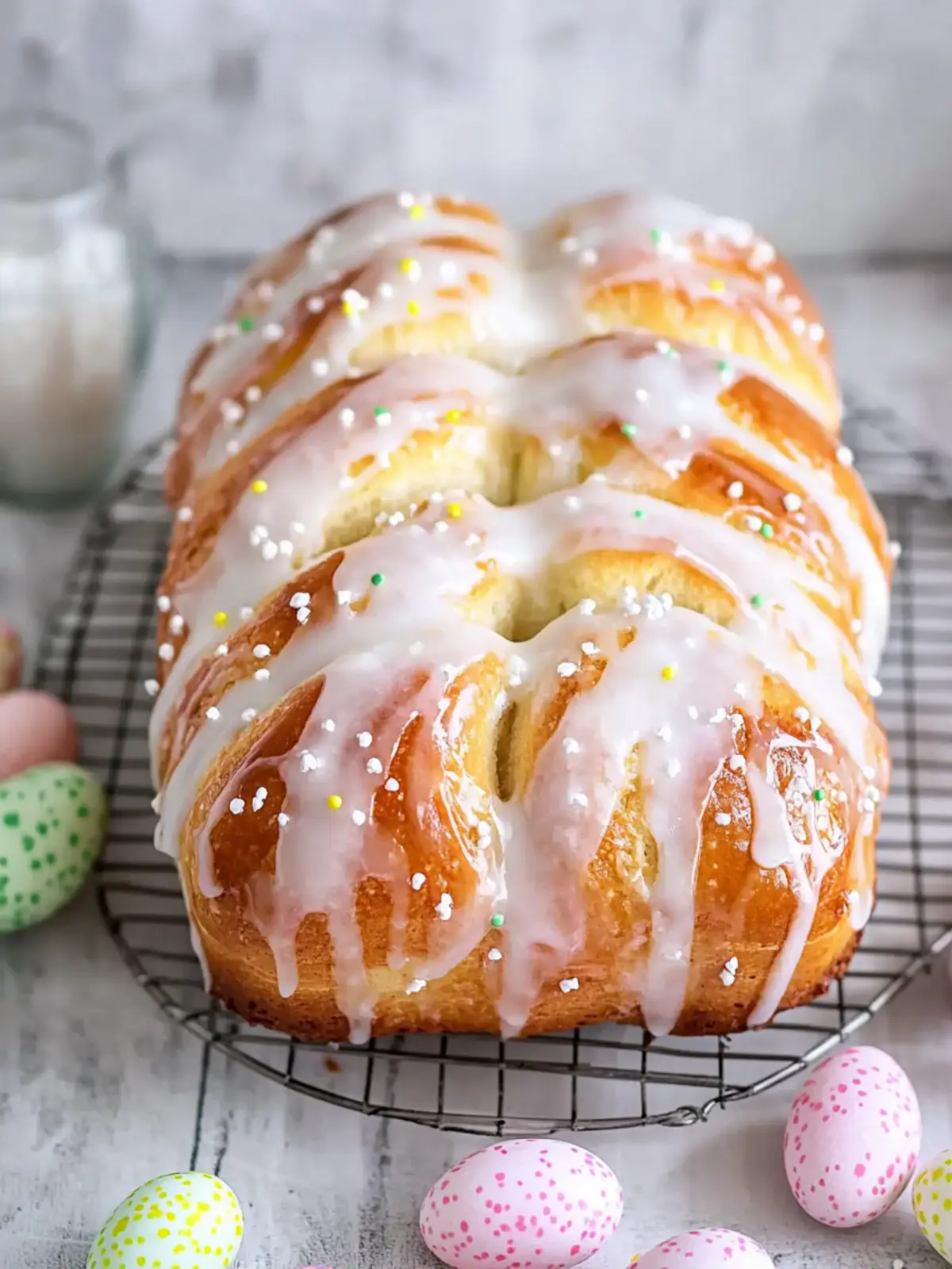 Sweet Glazed Easter Bread That Will Brighten Your Holiday Table 3 Sweet Glazed Easter Bread
