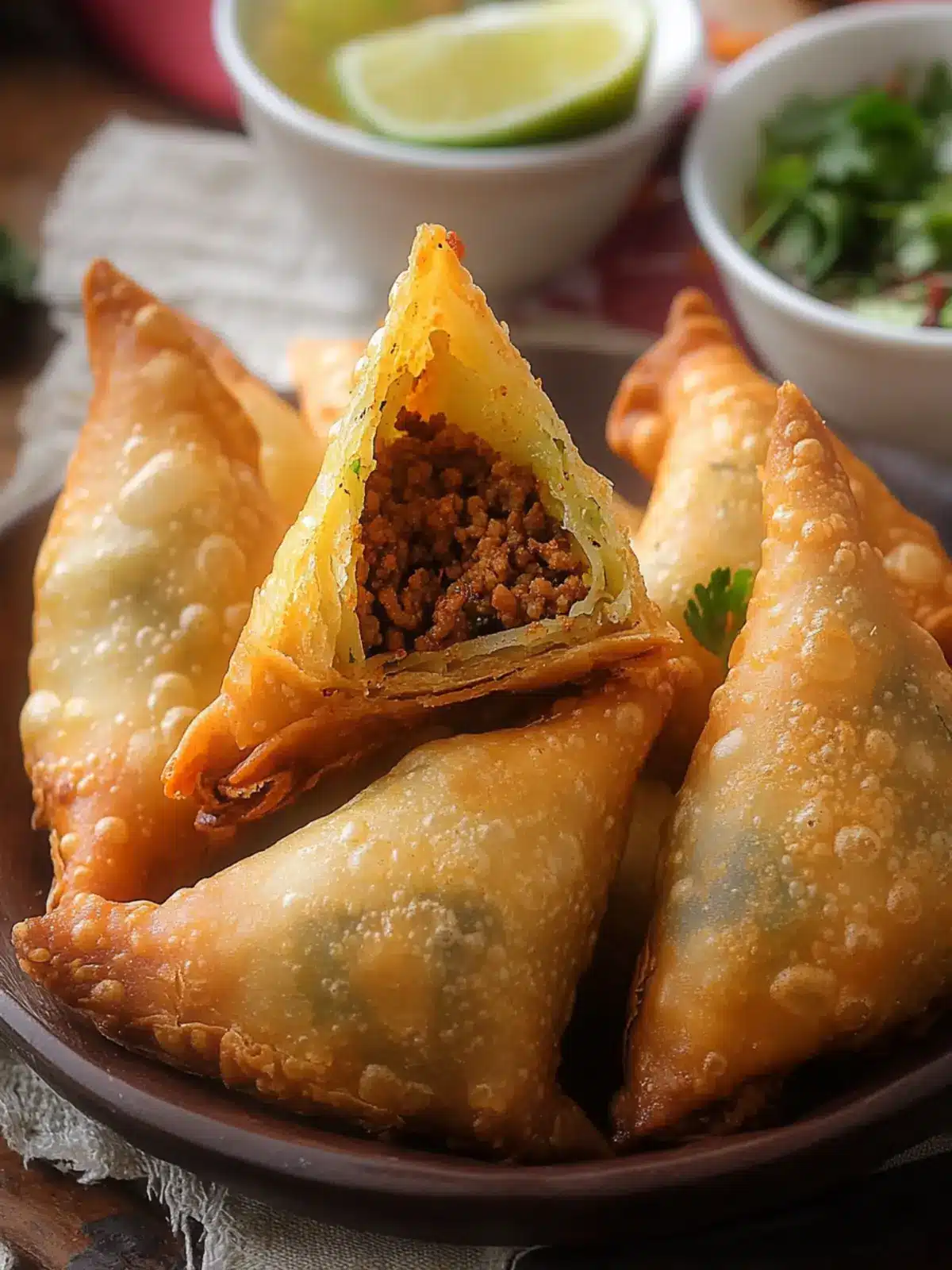 Spicy Ground Beef Samosas That Will Elevate Your Appetizer Game 3 Spicy Ground Beef Samosas