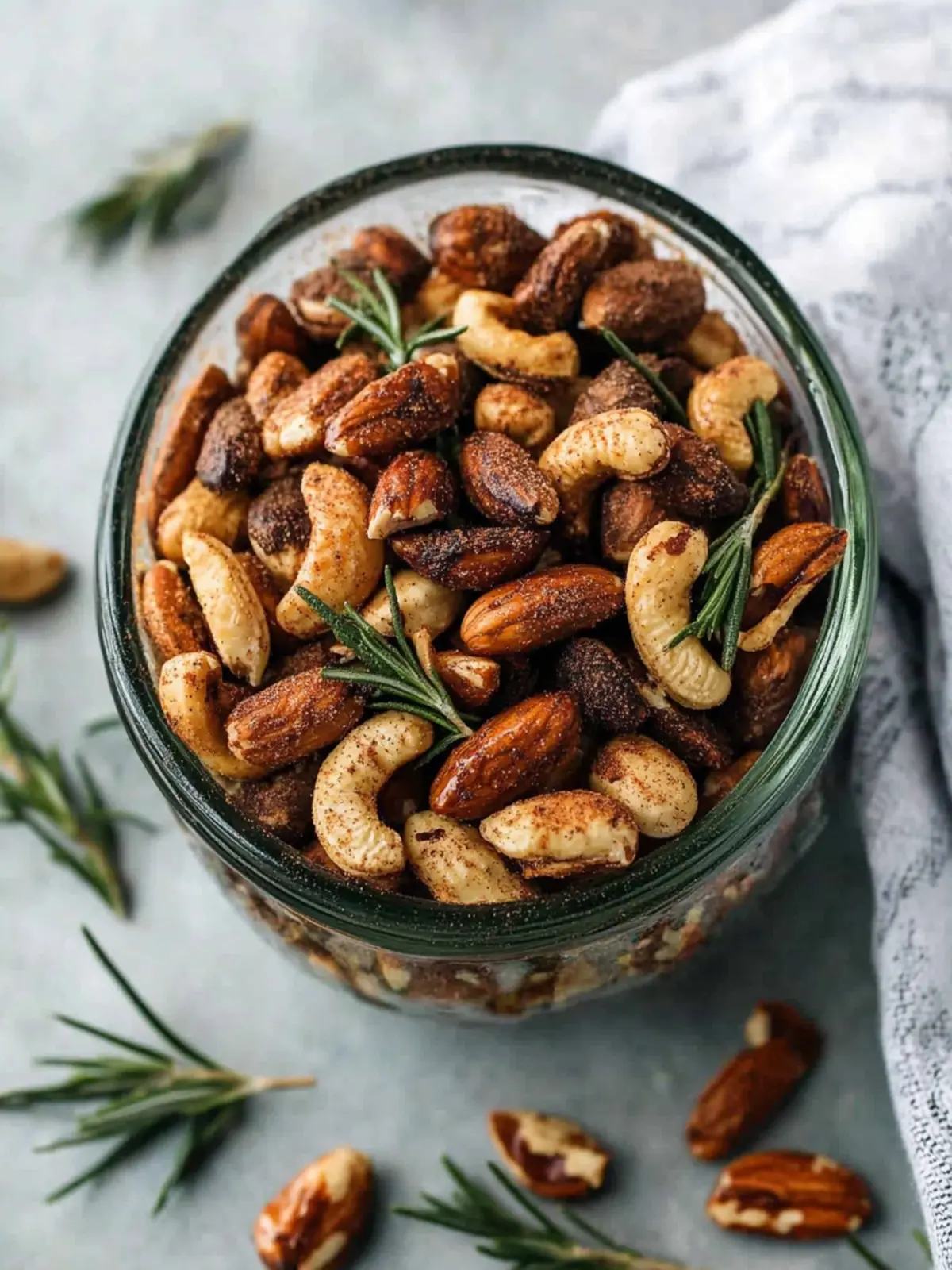 Spiced Rosemary Roasted Nuts for Irresistible Crunchy Snacking 5 Spiced Rosemary Roasted Nuts