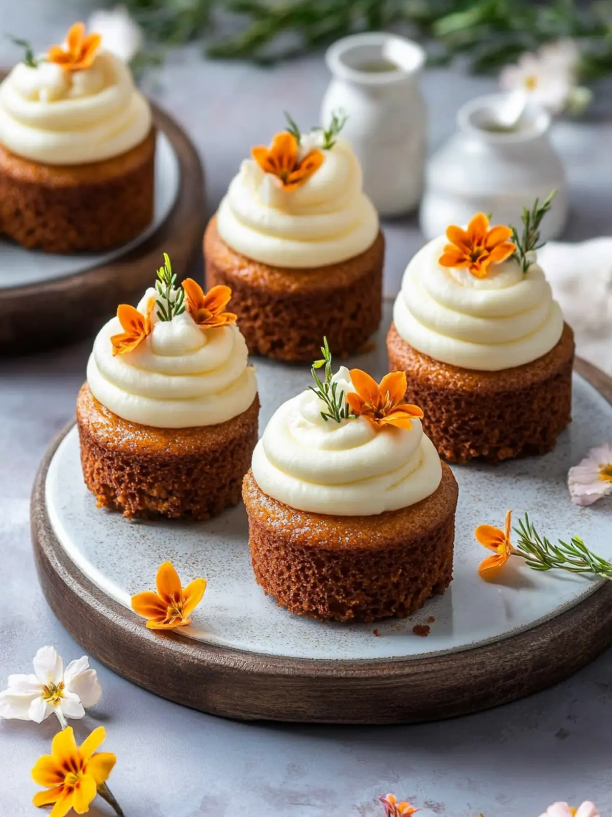 Mini Carrot Cakes That Steal the Show at Every Gathering 2 Mini Carrot Cakes