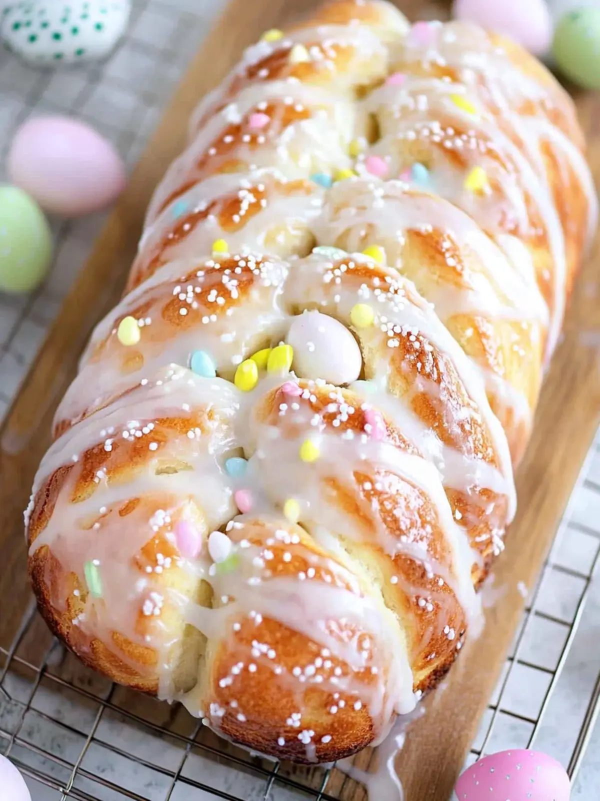 Sweet Glazed Easter Bread That Will Brighten Your Holiday Table 4 Sweet Glazed Easter Bread