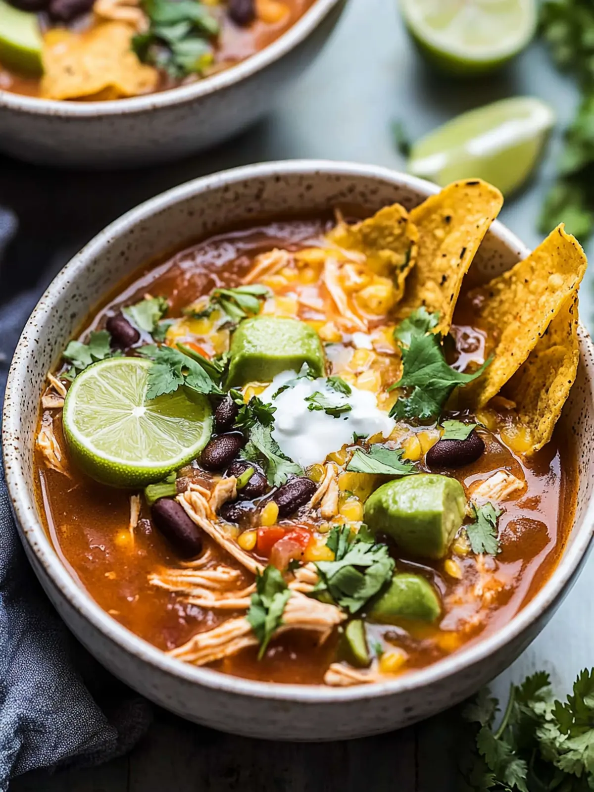 Hearty Slow Cooker Chicken Tortilla Soup for Cozy Nights 3 Slow Cooker Chicken Tortilla Soup