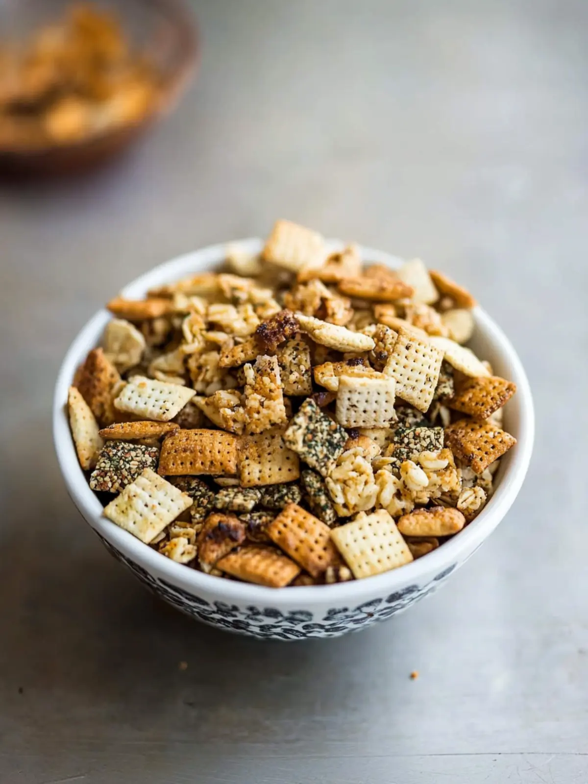 Furikake Chex Mix: A Crunchy Sweet & Salty Hawaiian Snack 3 Furikake Chex Mix