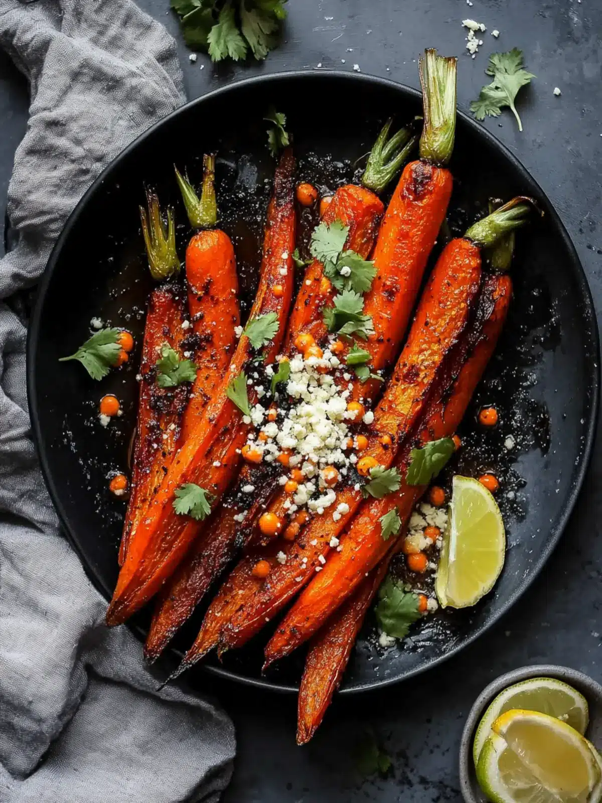 Savor Mexican Roasted Carrots Elote Style for a Flavor Explosion 3 Mexican Roasted Carrots (Elote Style)