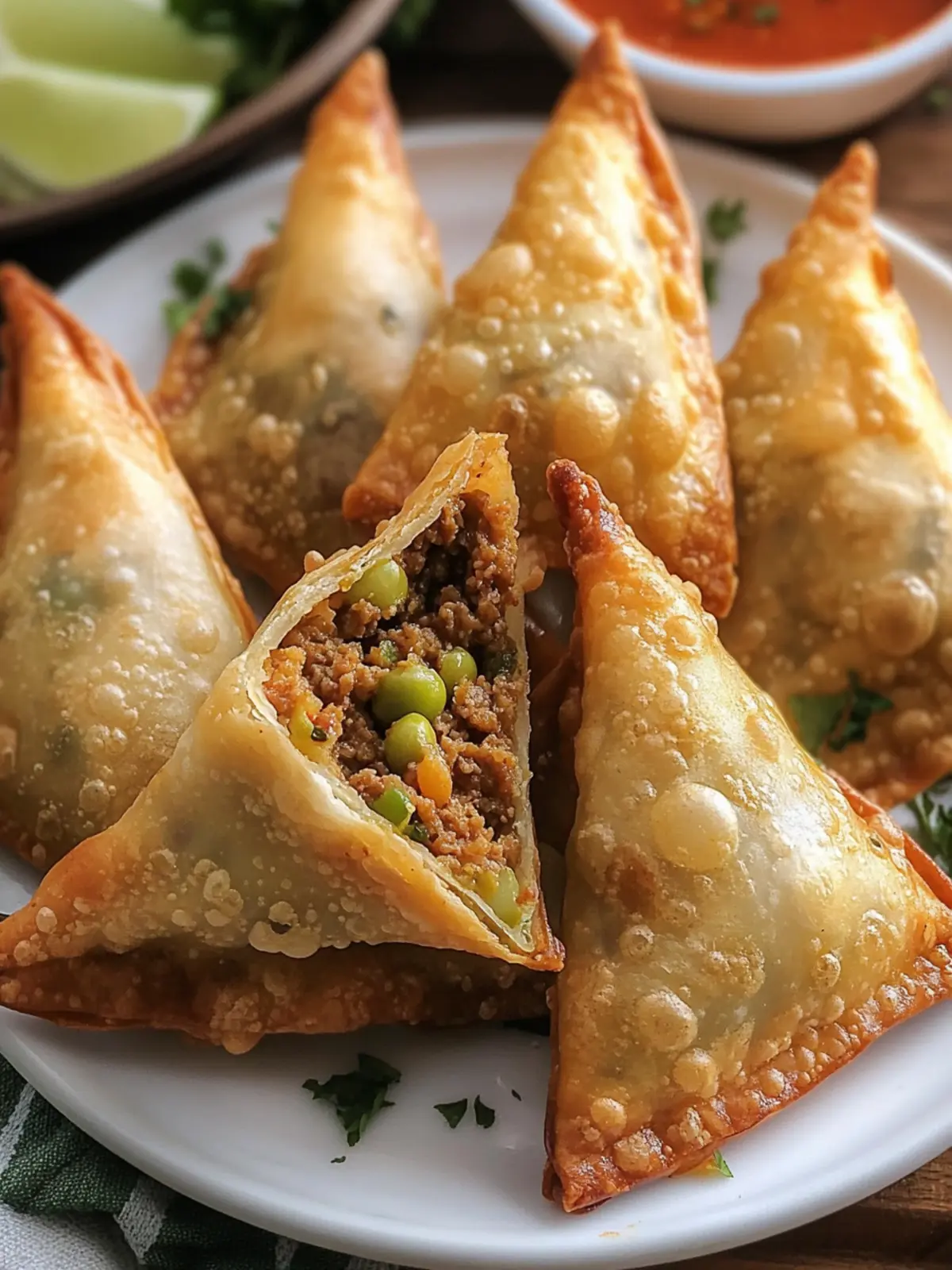 Spicy Ground Beef Samosas That Will Elevate Your Appetizer Game 5 Spicy Ground Beef Samosas