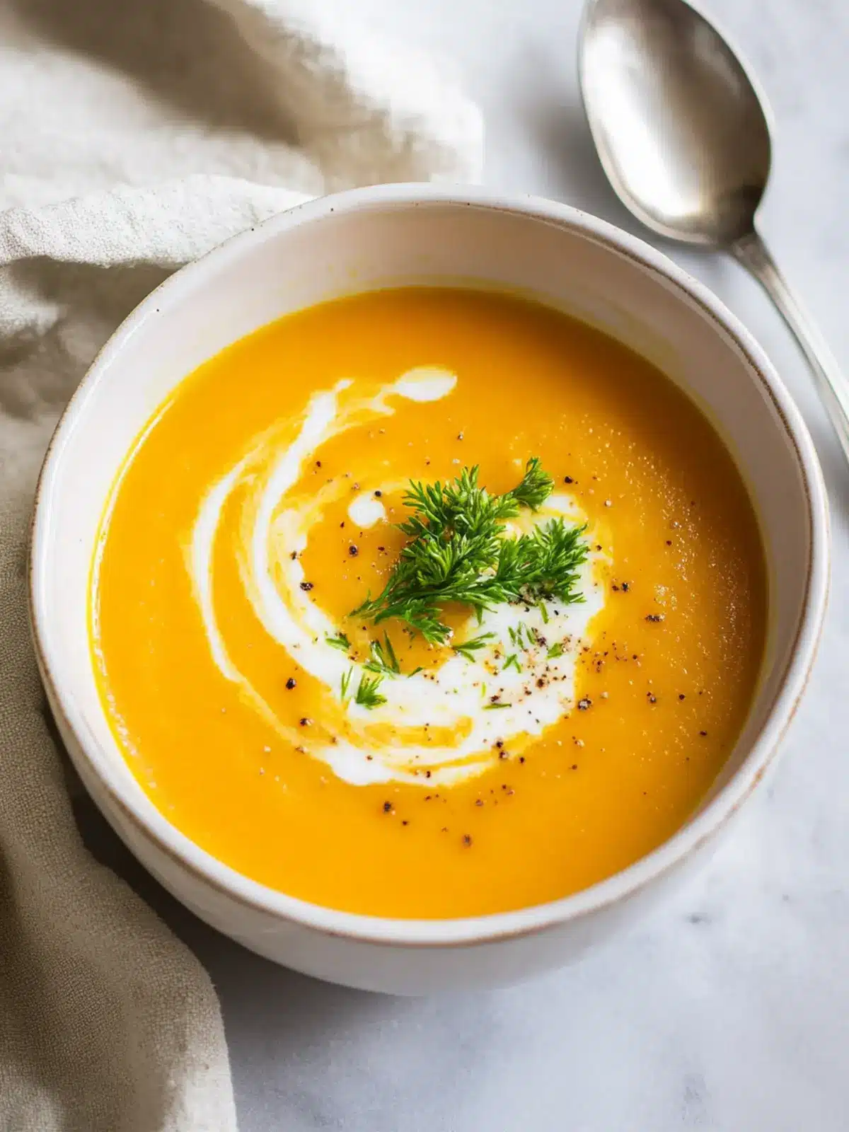 Comforting Creamy Carrot and Ginger Soup That's Dairy-Free 2 Creamy Carrot and Ginger Soup (Dairy-Free)