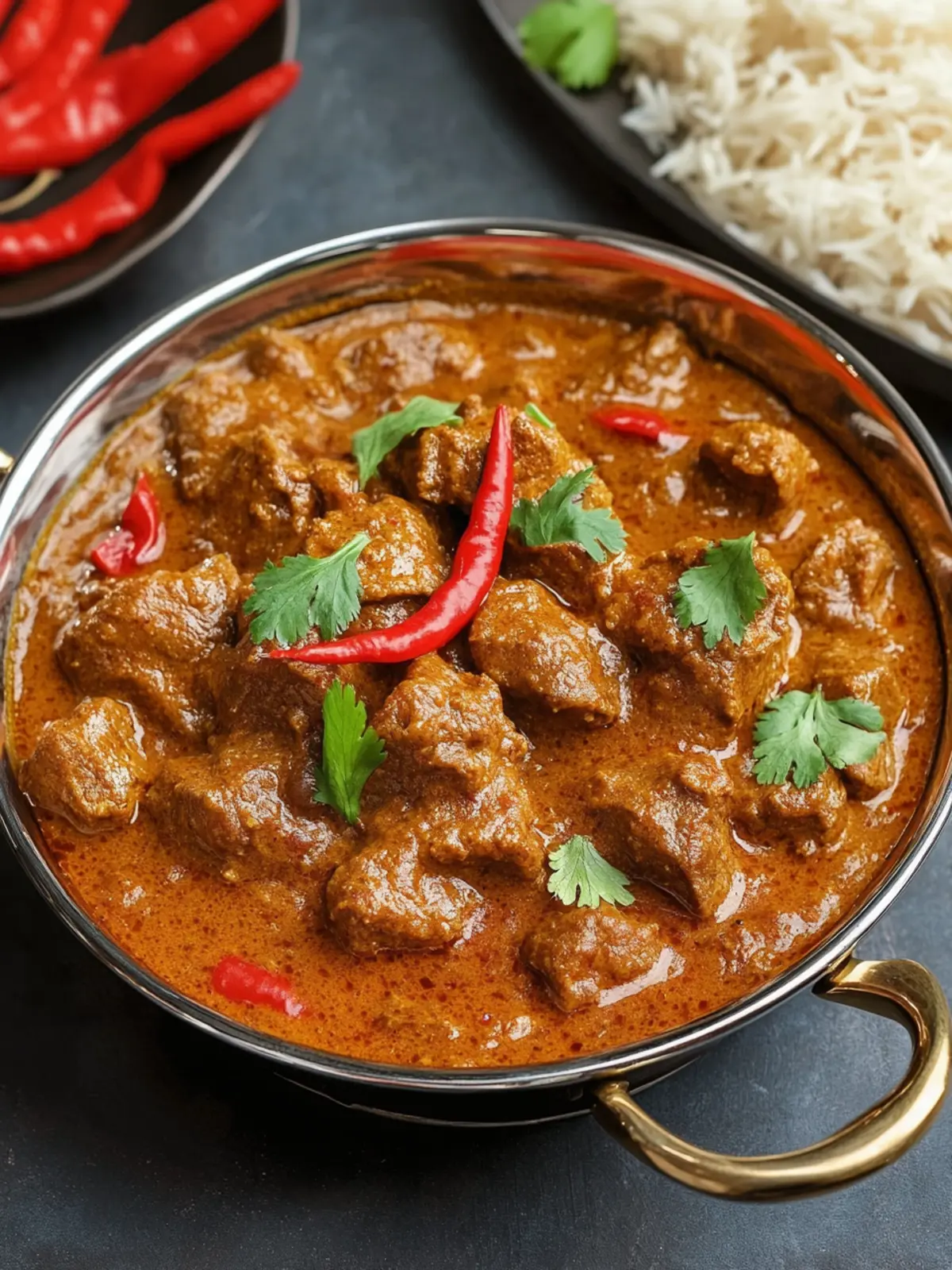 Spicy and Tangy Indian Vindaloo: A Must-Try Meat Curry! 4 Indian Vindaloo (Spicy and Tangy Meat Curry)
