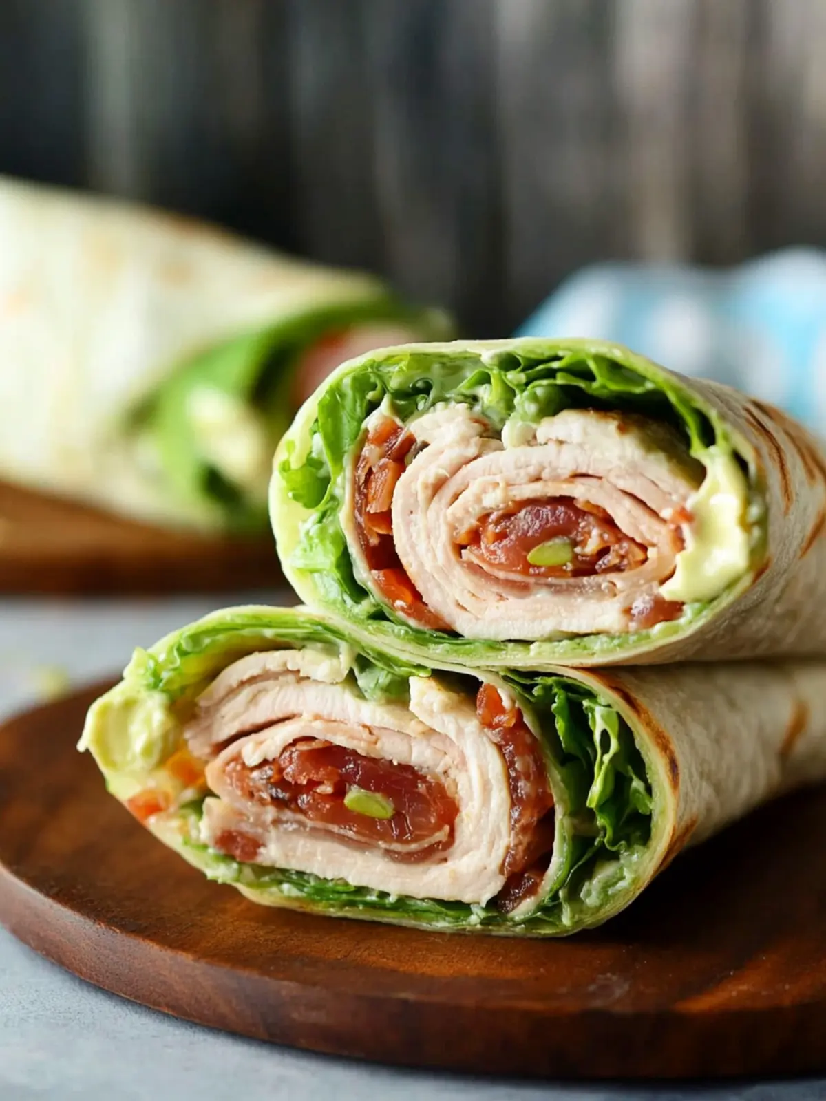 Tasty Low-Carb Turkey Club Wrap Recipe for Guilt-Free Enjoyment 2 Tasty Low-Carb Turkey Club Wrap Recipe