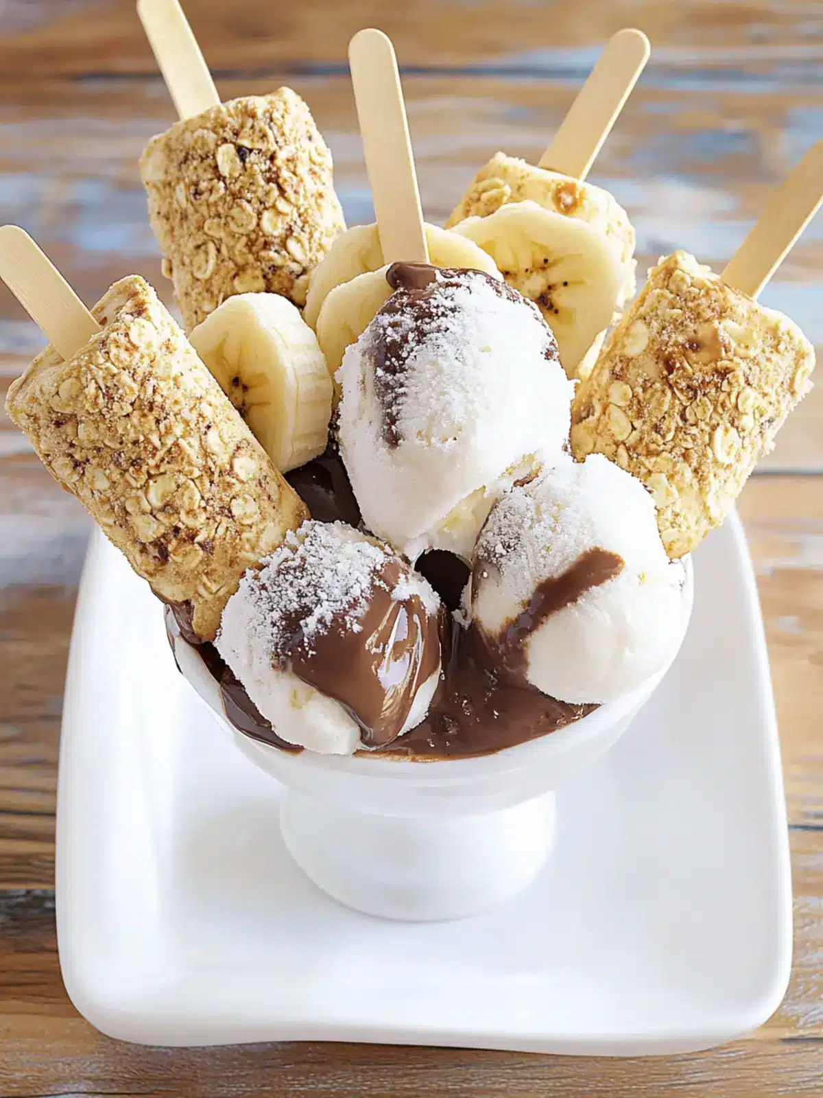 S'mores Frozen Banana Dessert: Guilt-Free Summer Delight 5 S'mores Frozen Banana Dessert