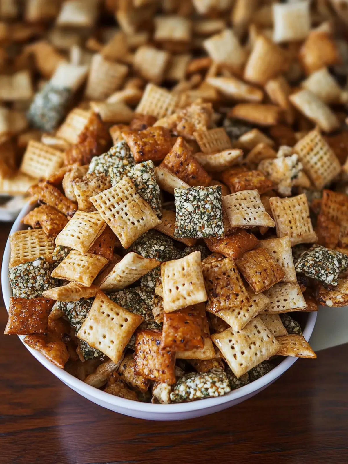 Furikake Chex Mix: A Crunchy Sweet & Salty Hawaiian Snack 2 Furikake Chex Mix