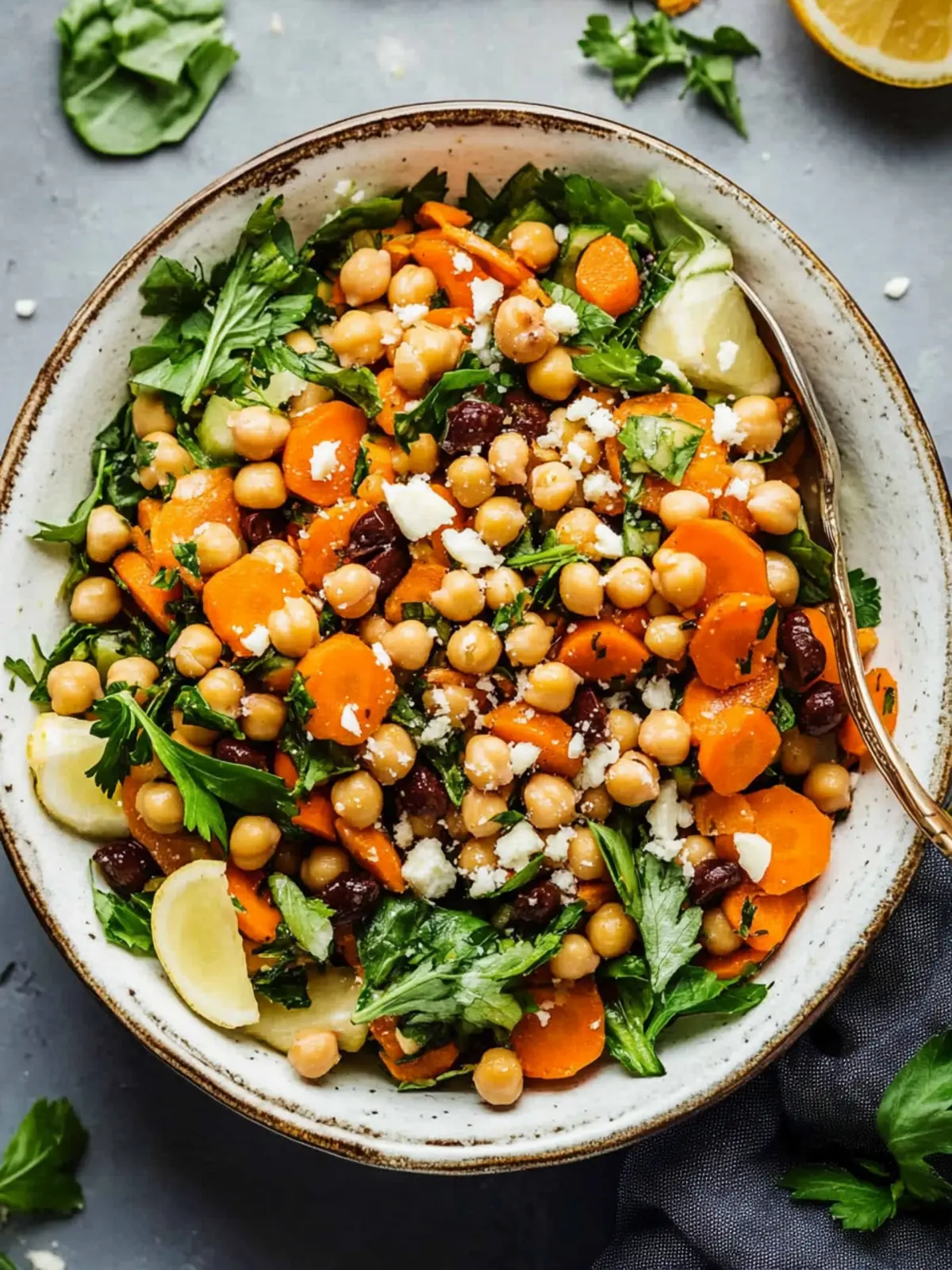 Fresh Moroccan Chickpea Carrot Salad for a Vibrant Meal 3 Moroccan Chickpea Carrot Salad