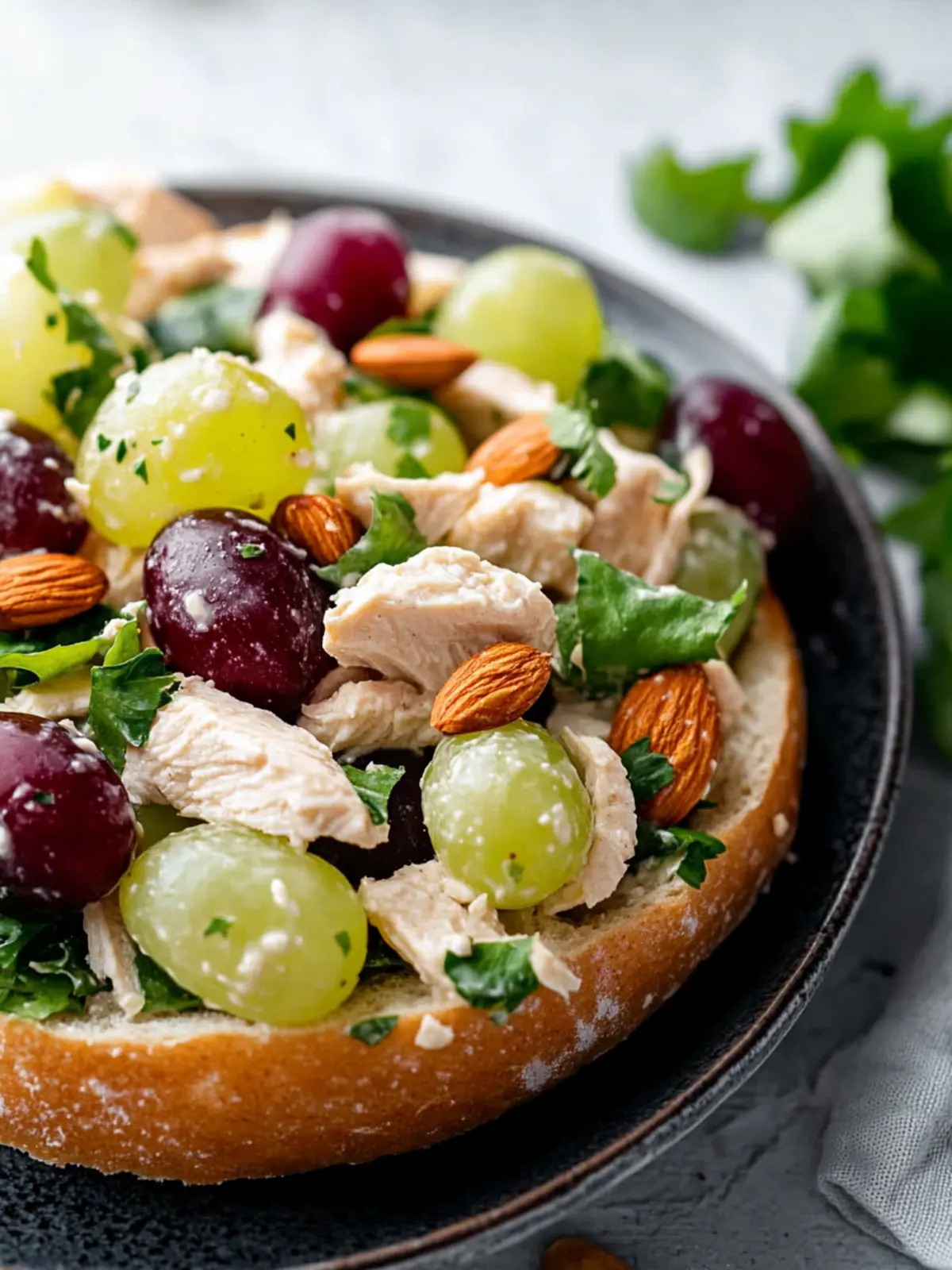 Delicious Chicken Salad with Grapes and Almonds Made Easy 5 Chicken Salad with Grapes and Almonds