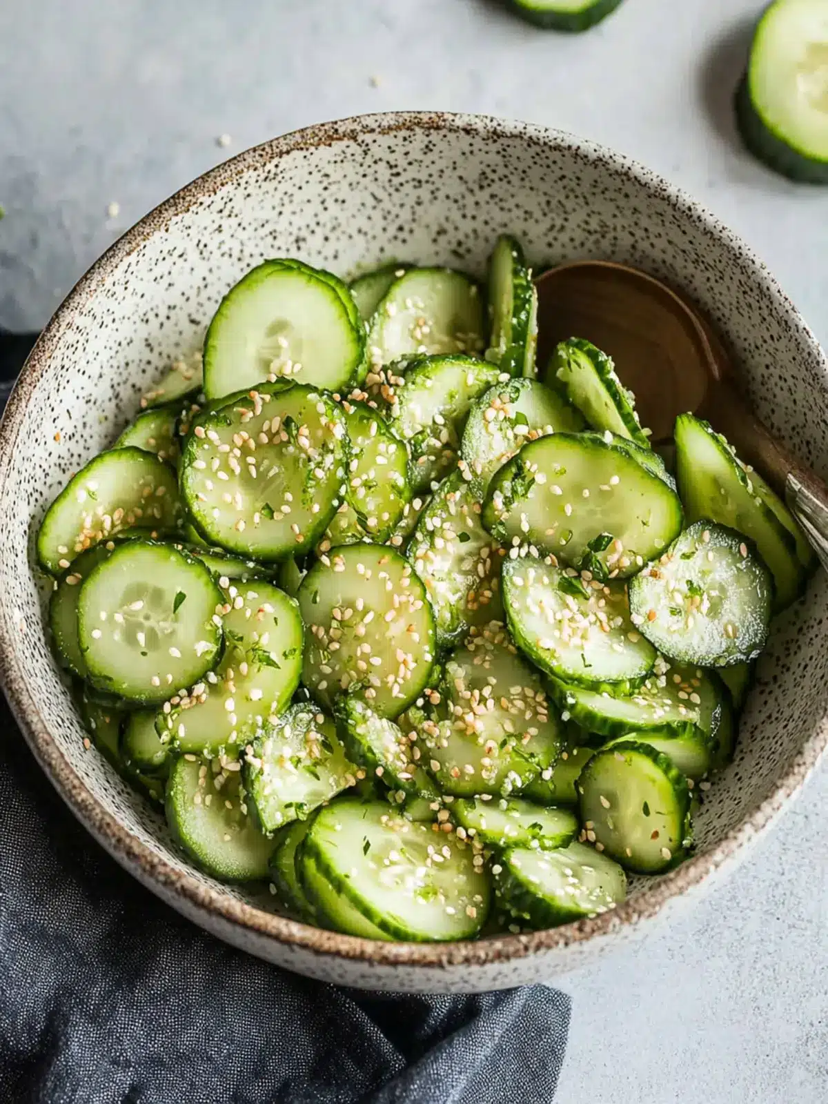 Quick & Crunchy Easy 5-Minute Asian Cucumber Salad Delight 5 Easy 5 Minute Asian Cucumber Salad