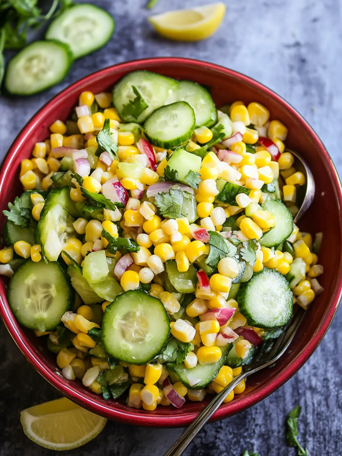 Cucumber Corn Salad: A Zesty 15-Minute Summer Treat 4 Cucumber Corn Salad