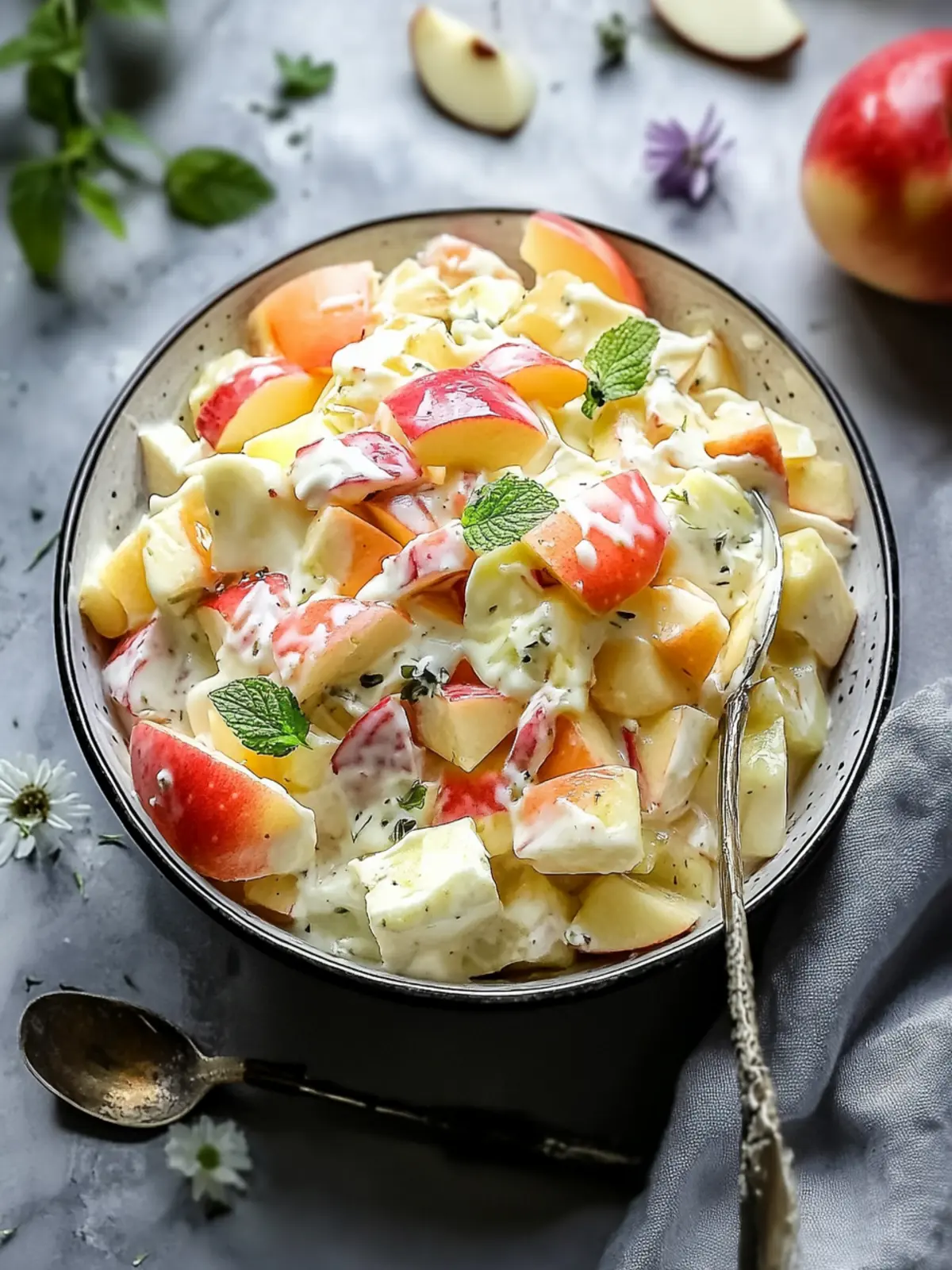 Taffy Apple Salad – Creamy Crunchy Bliss You’ll Love 4 Taffy Apple Salad – Creamy Crunchy Bliss in Every Bite