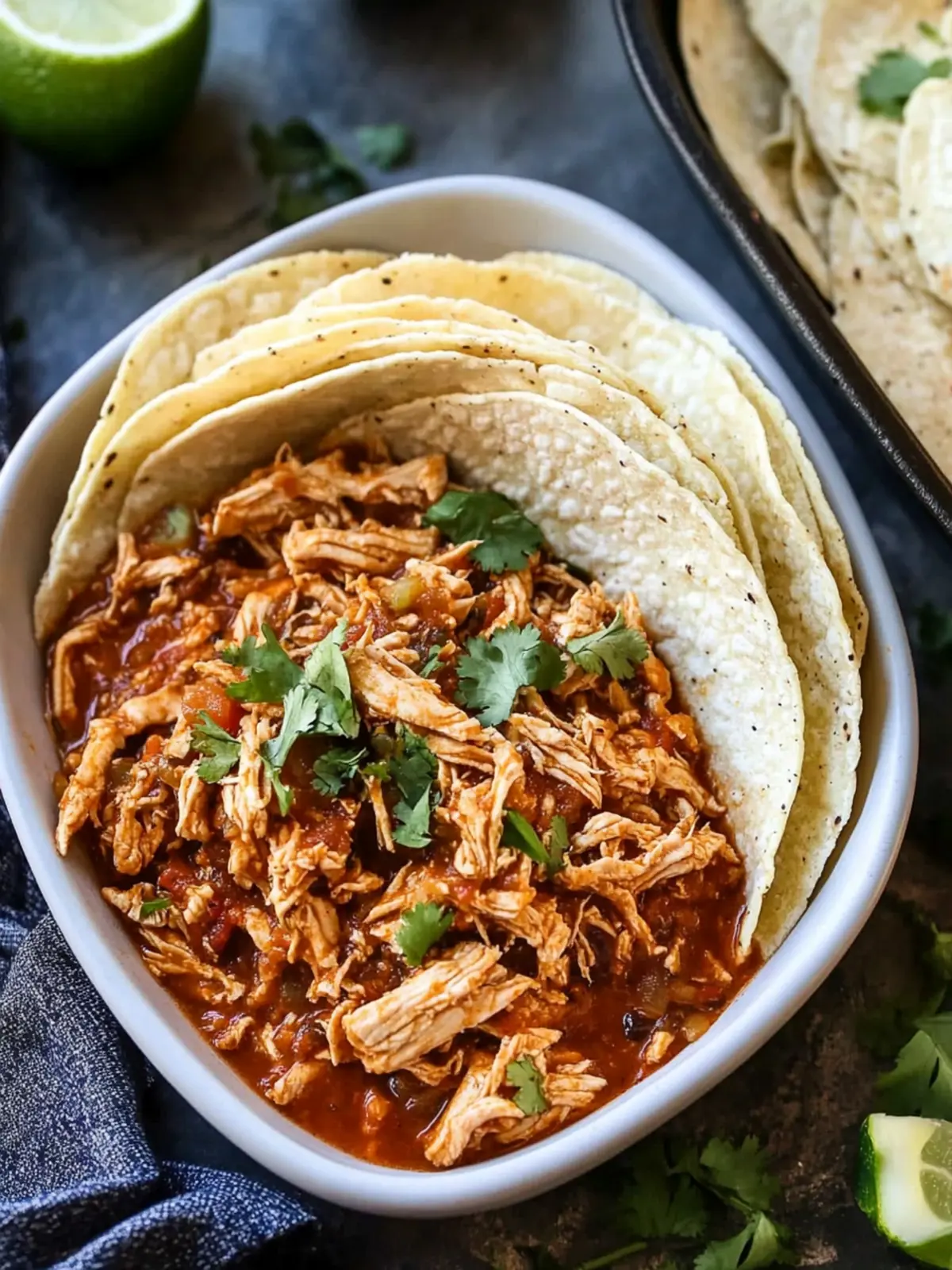 Slow Cooker Chicken Tinga: Easy, Smoky, and Flavorful Delight 3 Slow Cooker Chicken Tinga