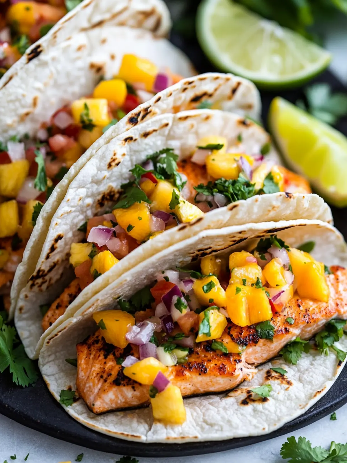 Bold Easy Chipotle Salmon Tacos with Fresh Mango Salsa 5 Easy Chipotle Salmon Tacos with Mango Salsa