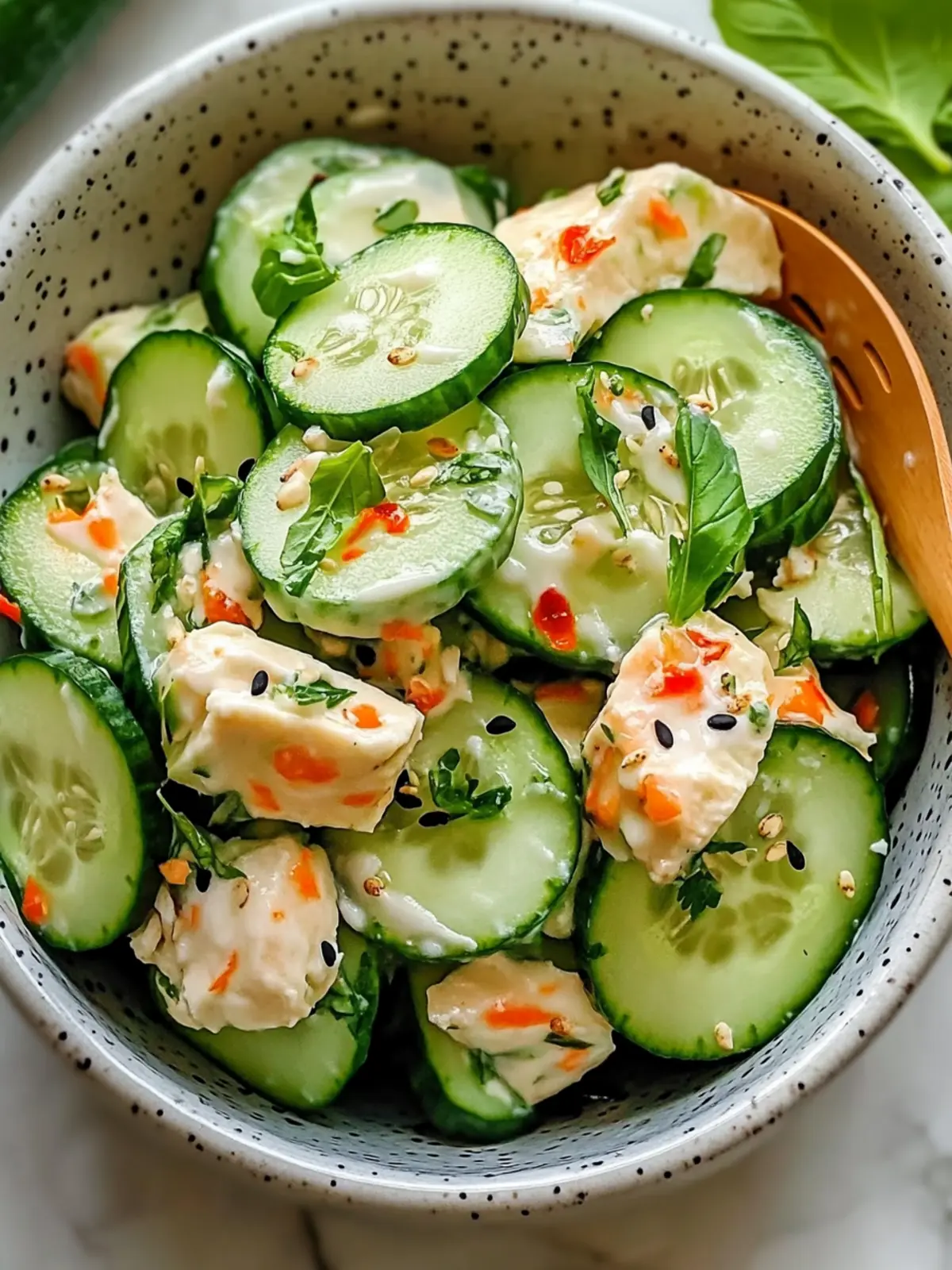 Easy California Roll Cucumber Salad Ready in 15 Minutes 2 Easy California Roll Cucumber Salad in 15 Minutes