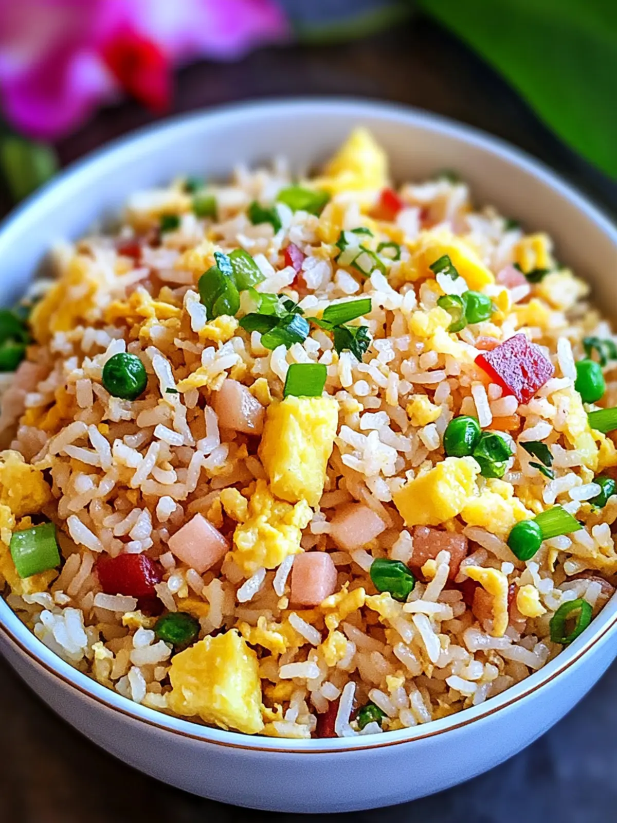 Delicious Hawaiian Fried Rice with Pineapple and Ham Magic 2 Hawaiian Fried Rice
