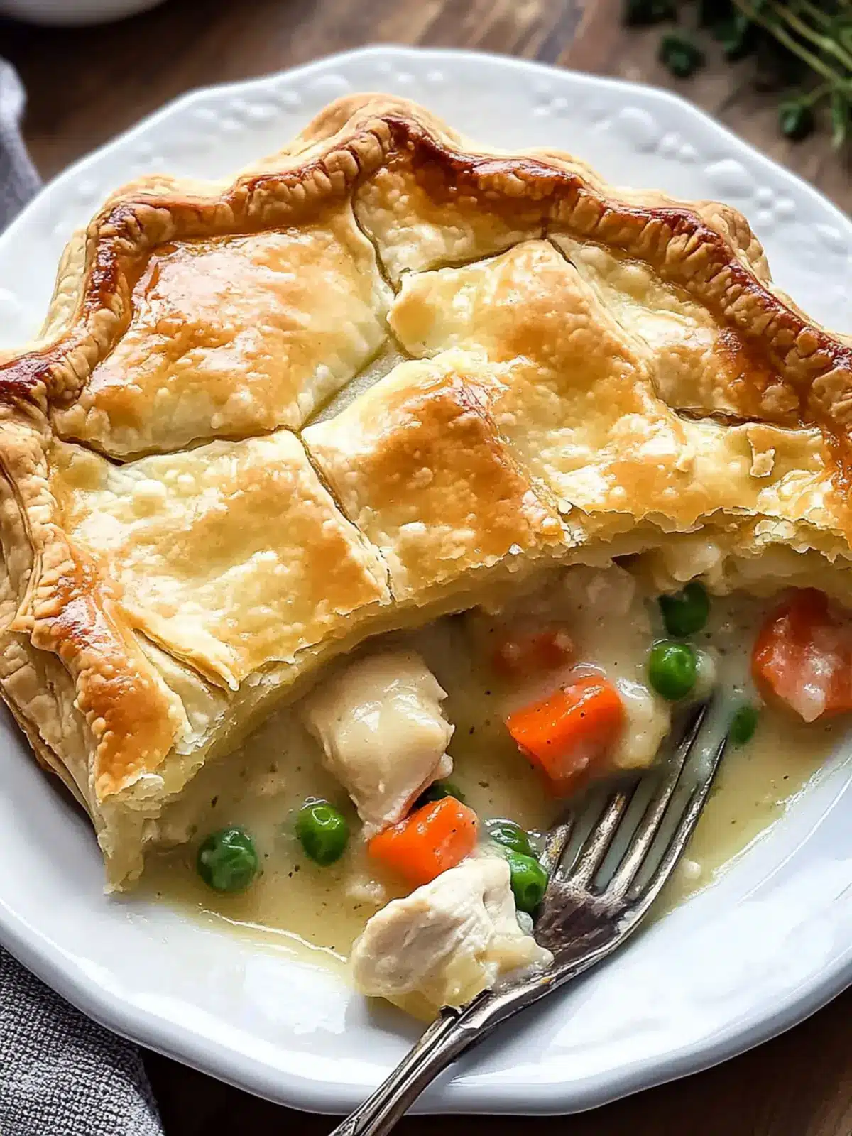Comforting Chicken Pot Pie Casserole in Just 45 Minutes 3 Chicken Pot Pie Casserole