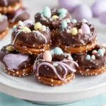 Chocolate-Covered Pretzel Nests: A Fun Festive Treat for Easter 5 Chocolate-Covered Pretzel Nests: A Fun and Festive Easter Treat