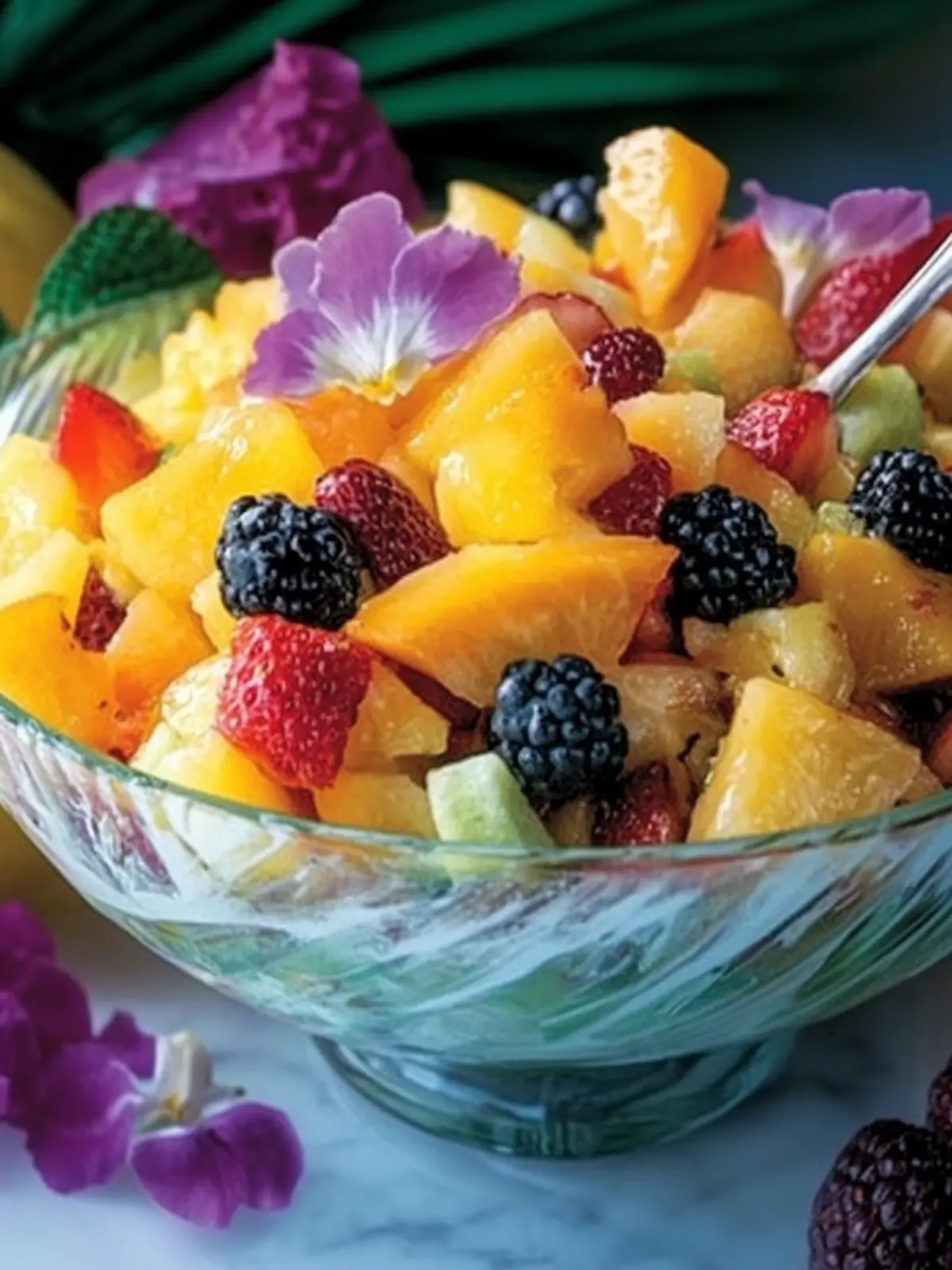 Sweet and Tropical Hawaiian Fruit Salad Everyone Will Love 2 Hawaiian Fruit Salad