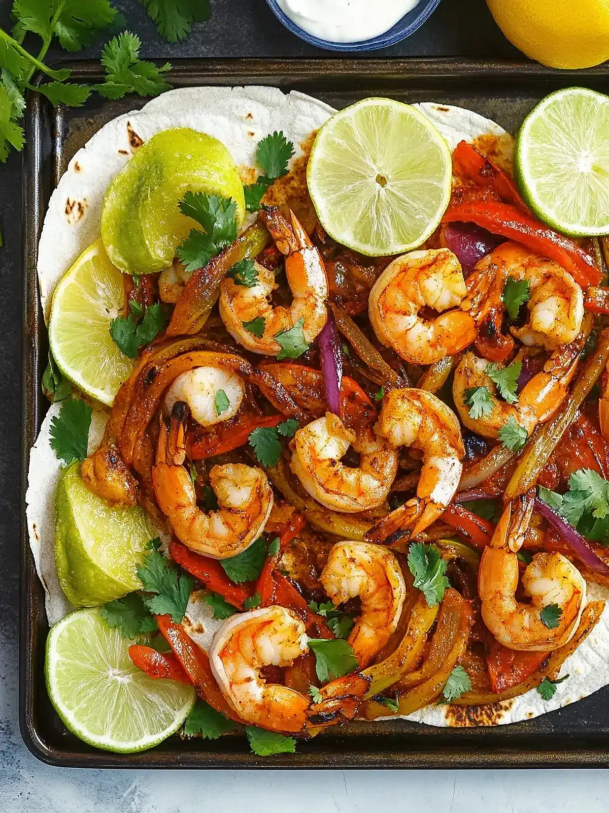 Quick and Flavorful Easy Sheet Pan Shrimp Fajitas Tonight 3 Easy Sheet Pan Shrimp Fajitas