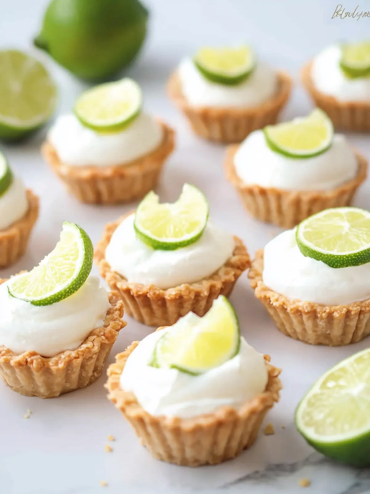 Delightful Mini Key Lime Pies for Effortless Entertaining 2 Mini Key Lime Pies