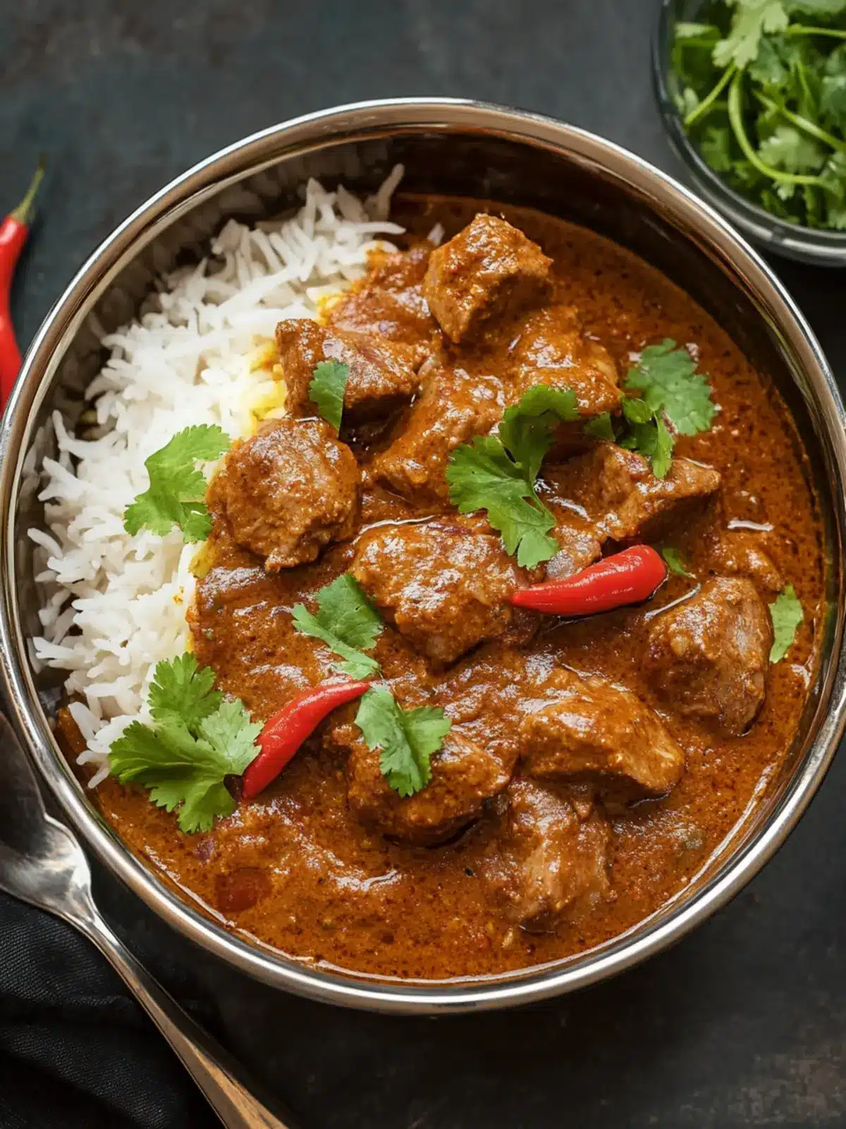Spicy and Tangy Indian Vindaloo: A Must-Try Meat Curry! 5 Indian Vindaloo (Spicy and Tangy Meat Curry)