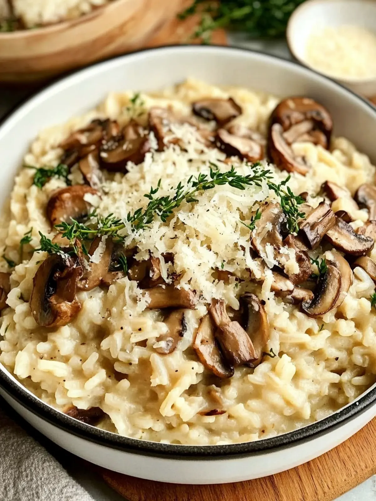Creamy Easy Mushroom Risotto Recipe for Cozy Nights 2 Easy Mushroom Risotto Recipe