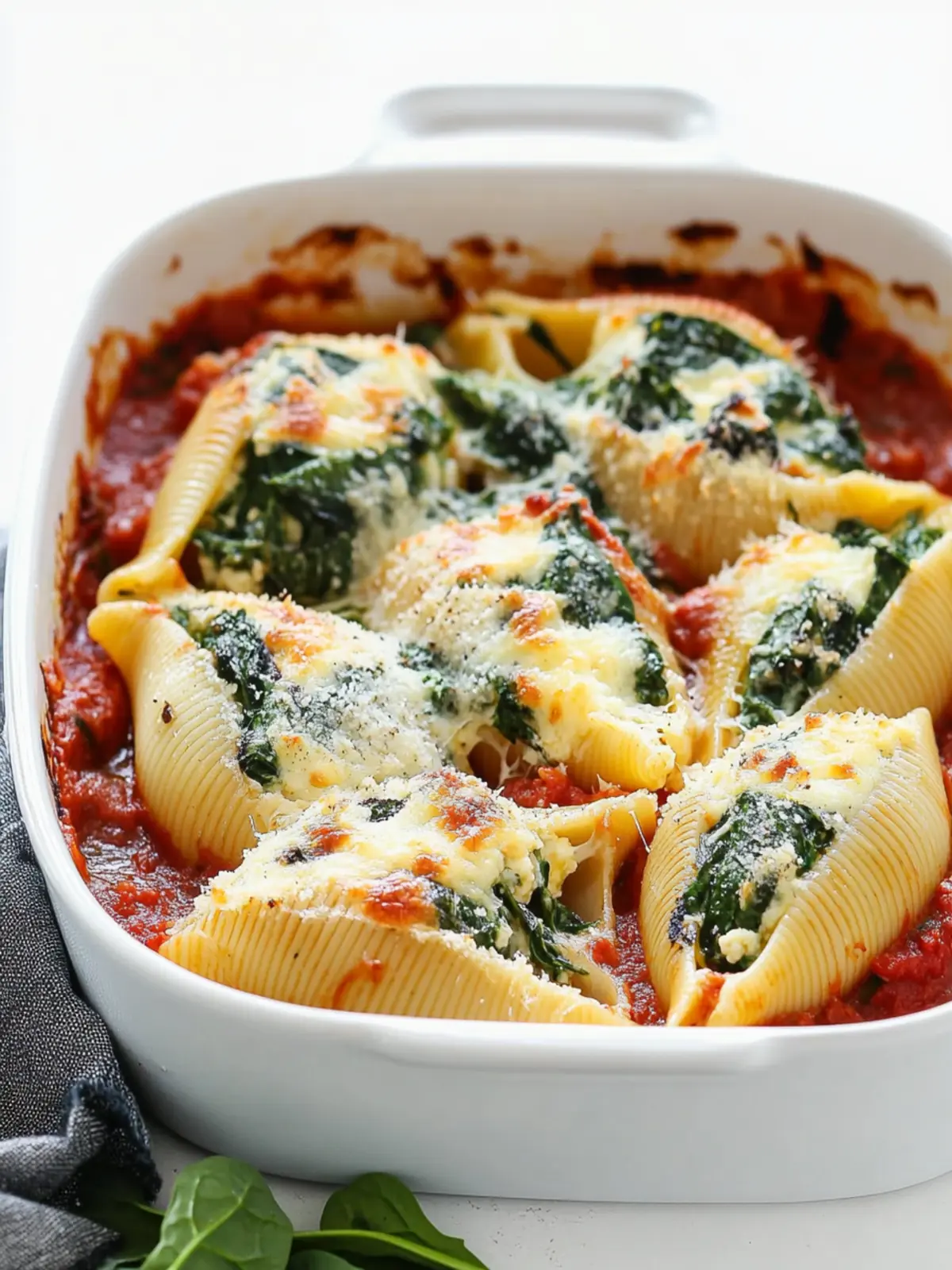 Cheesy Spinach and Ricotta Stuffed Shells for Comforting Nights 3 Spinach and Ricotta Stuffed Shells