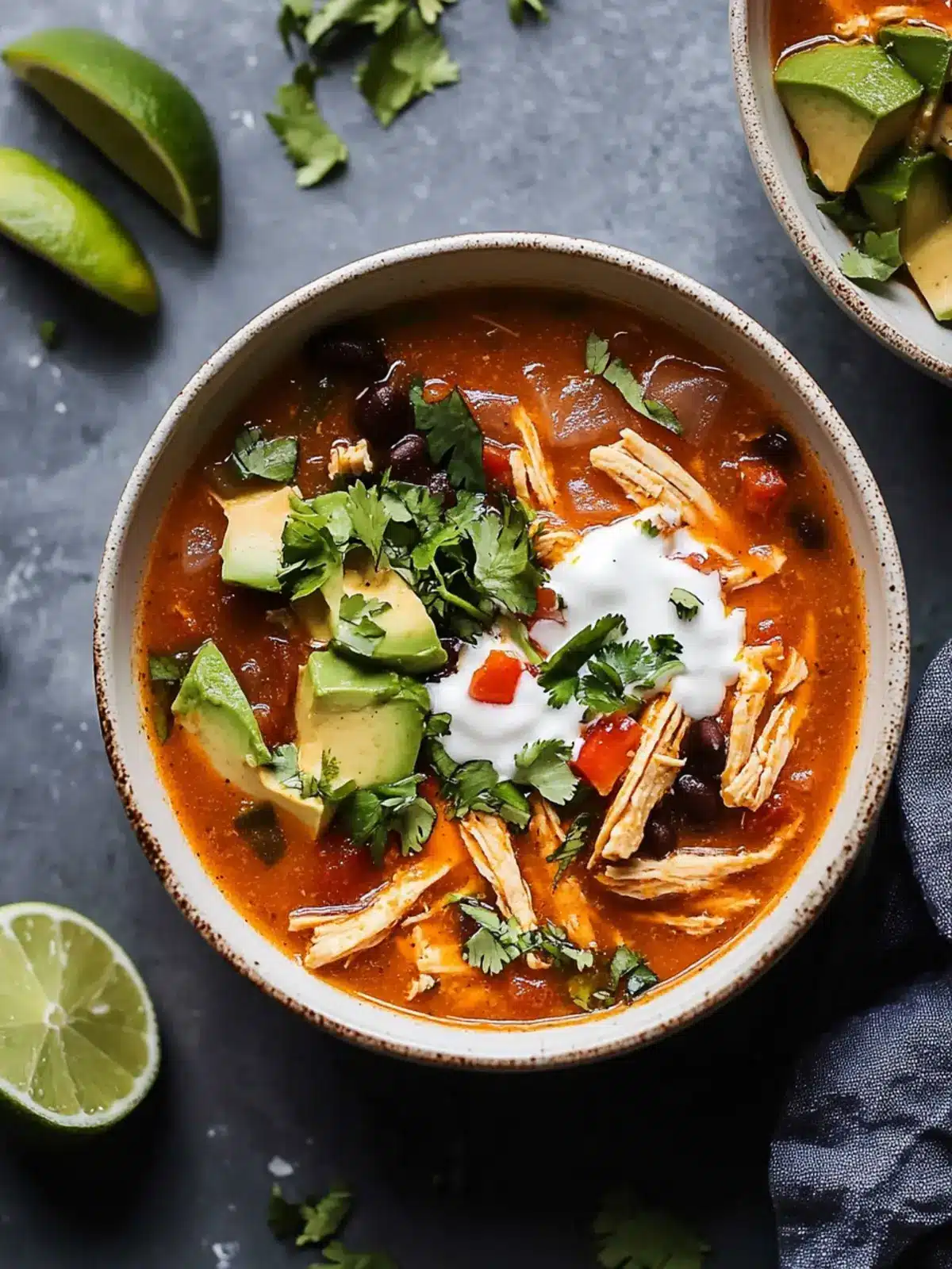 Hearty Slow Cooker Chicken Tortilla Soup for Cozy Nights 2 Slow Cooker Chicken Tortilla Soup