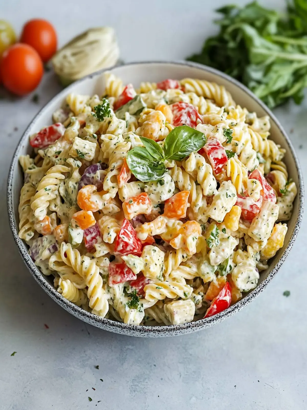 Creamy Ranch Protein Pasta Salad for Effortless Summer Meals 2 Creamy Ranch Protein Pasta Salad