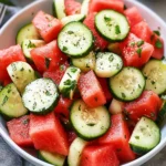 Zesty Watermelon Cucumber Salad Recipe for Refreshing Summer Bliss 8 Watermelon Cucumber Salad Recipe