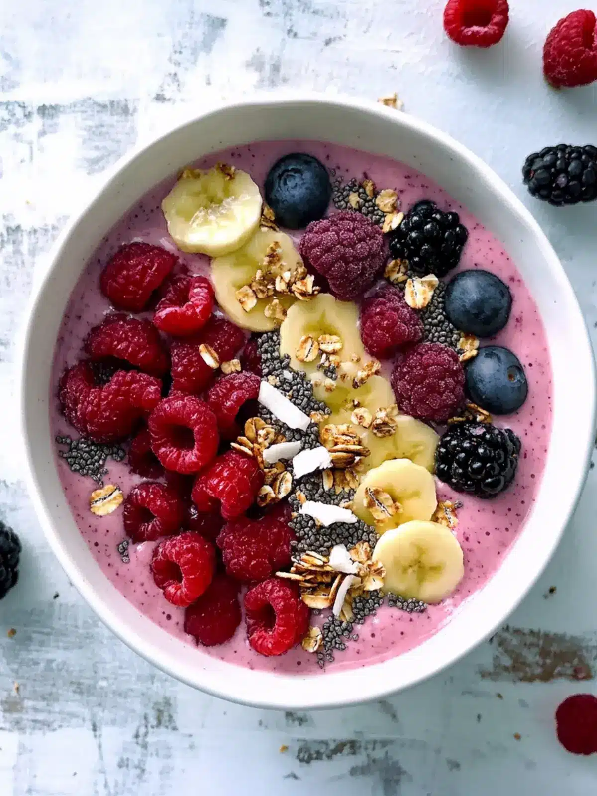 Nourish Your Day with This Antioxidant Smoothie Bowl 3 Antioxidant Smoothie Bowl
