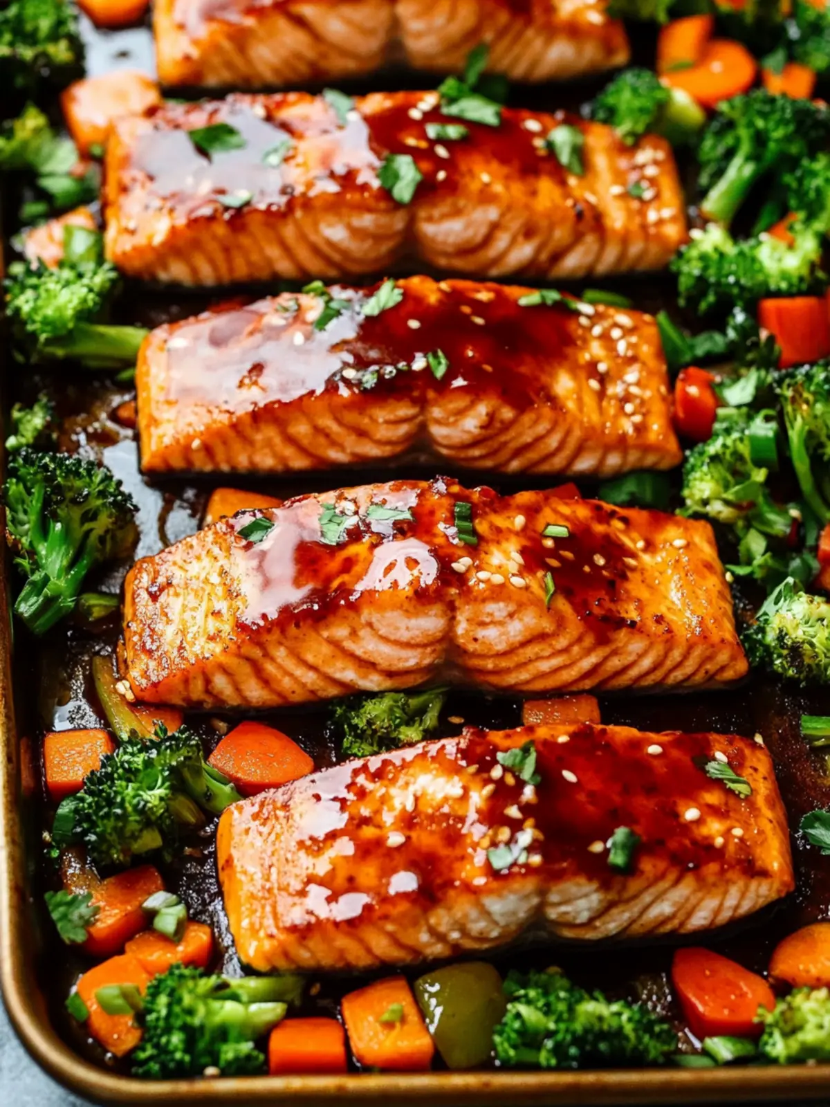 Easy Sheet Pan Teriyaki Salmon for Effortless Weeknight Yum 5 Easy Sheet Pan Teriyaki Salmon