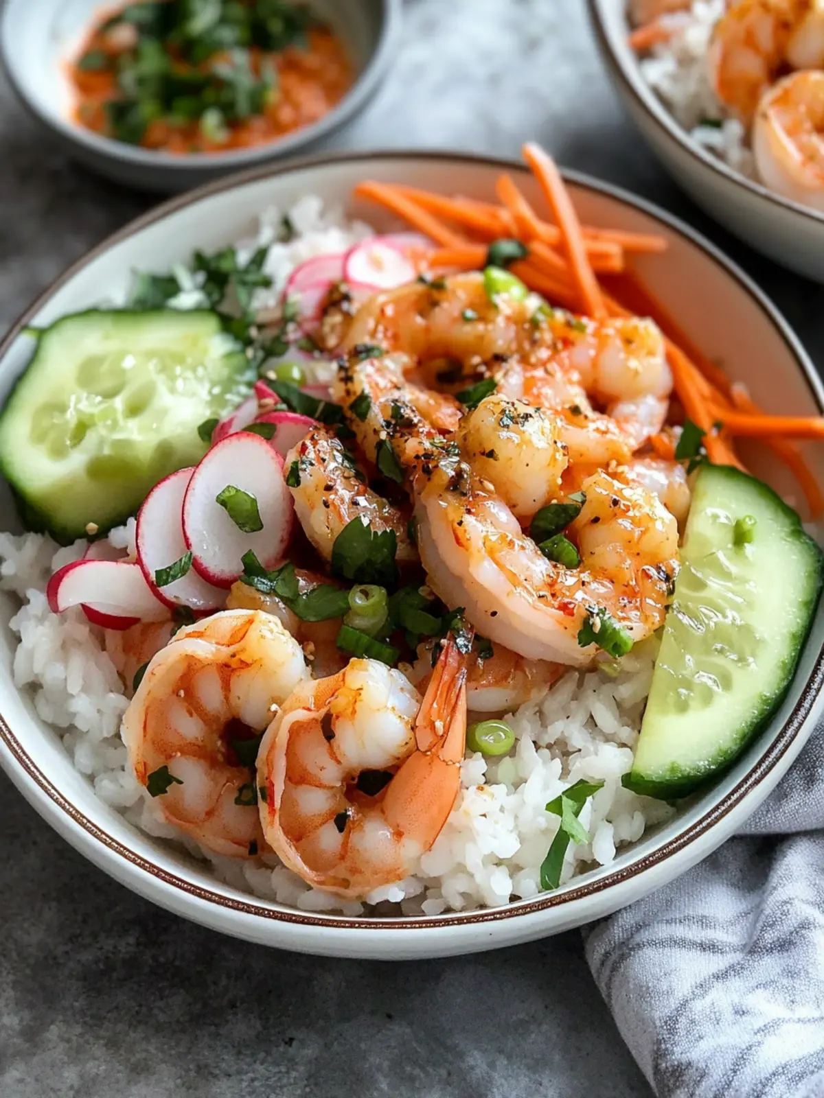 Shrimp Rice Bowls with Spicy Mayo for Quick Weeknight Bliss 4 Shrimp Rice Bowls with Spicy Mayo