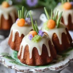 Delicious Mini Bundt Carrot Cakes for a Healthier Easter Treat 3 Mini Bundt Carrot Cakes